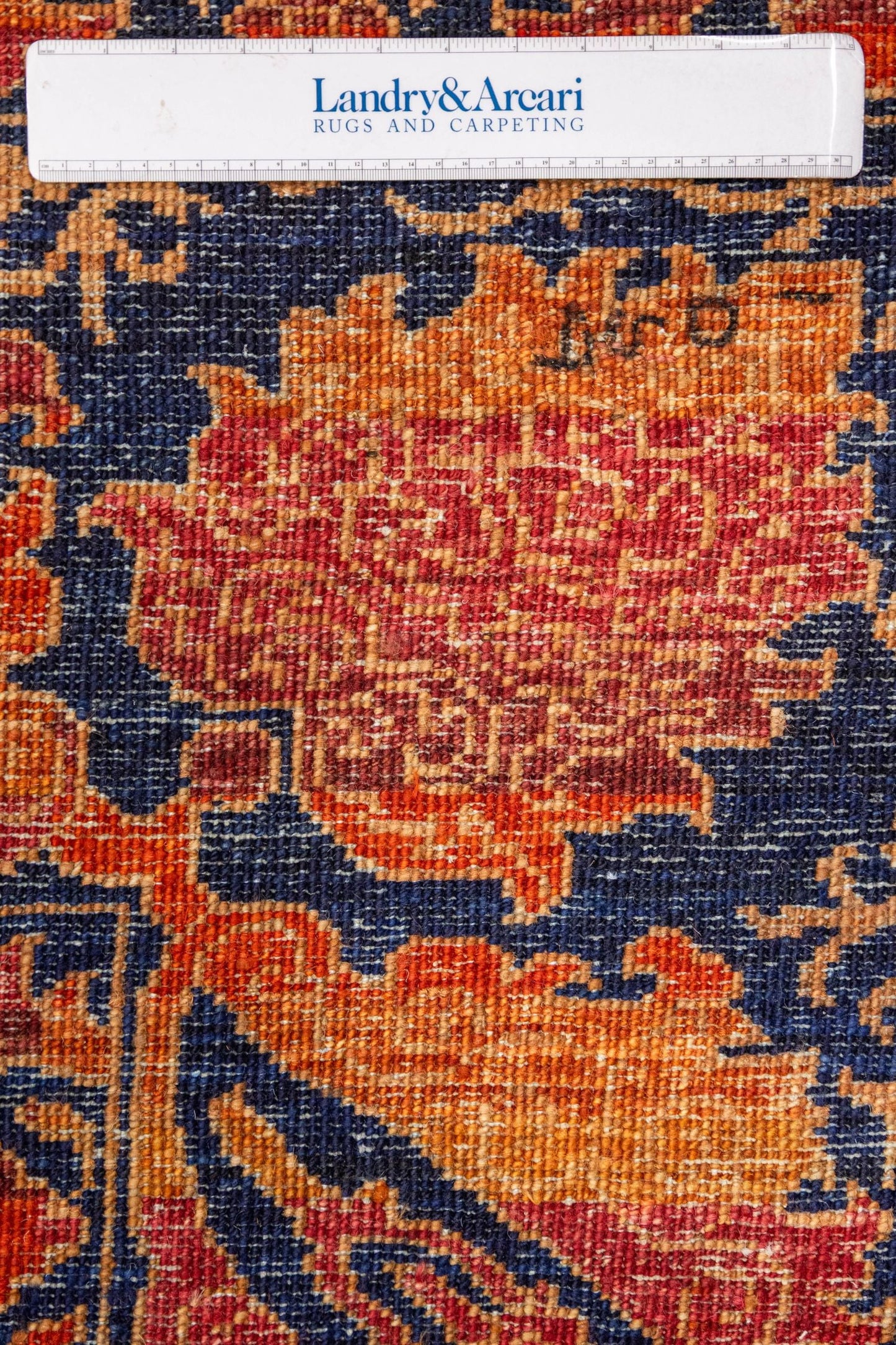 Garous Abrash Handwoven Tribal Rug, J87752
