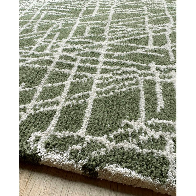 Foundations Collection Etched Handwoven Contemporary Rug