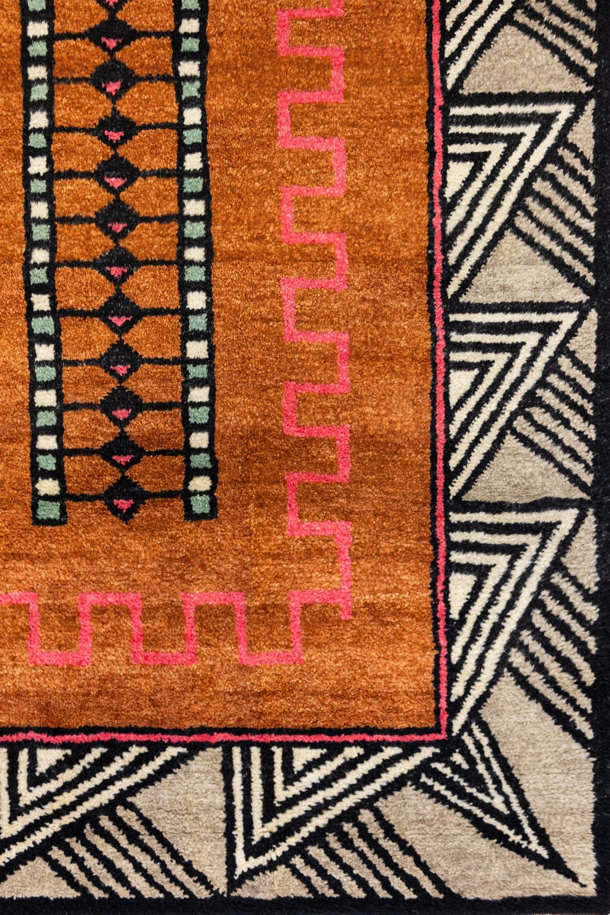 Art Deco Handwoven Contemporary Rug, J89764