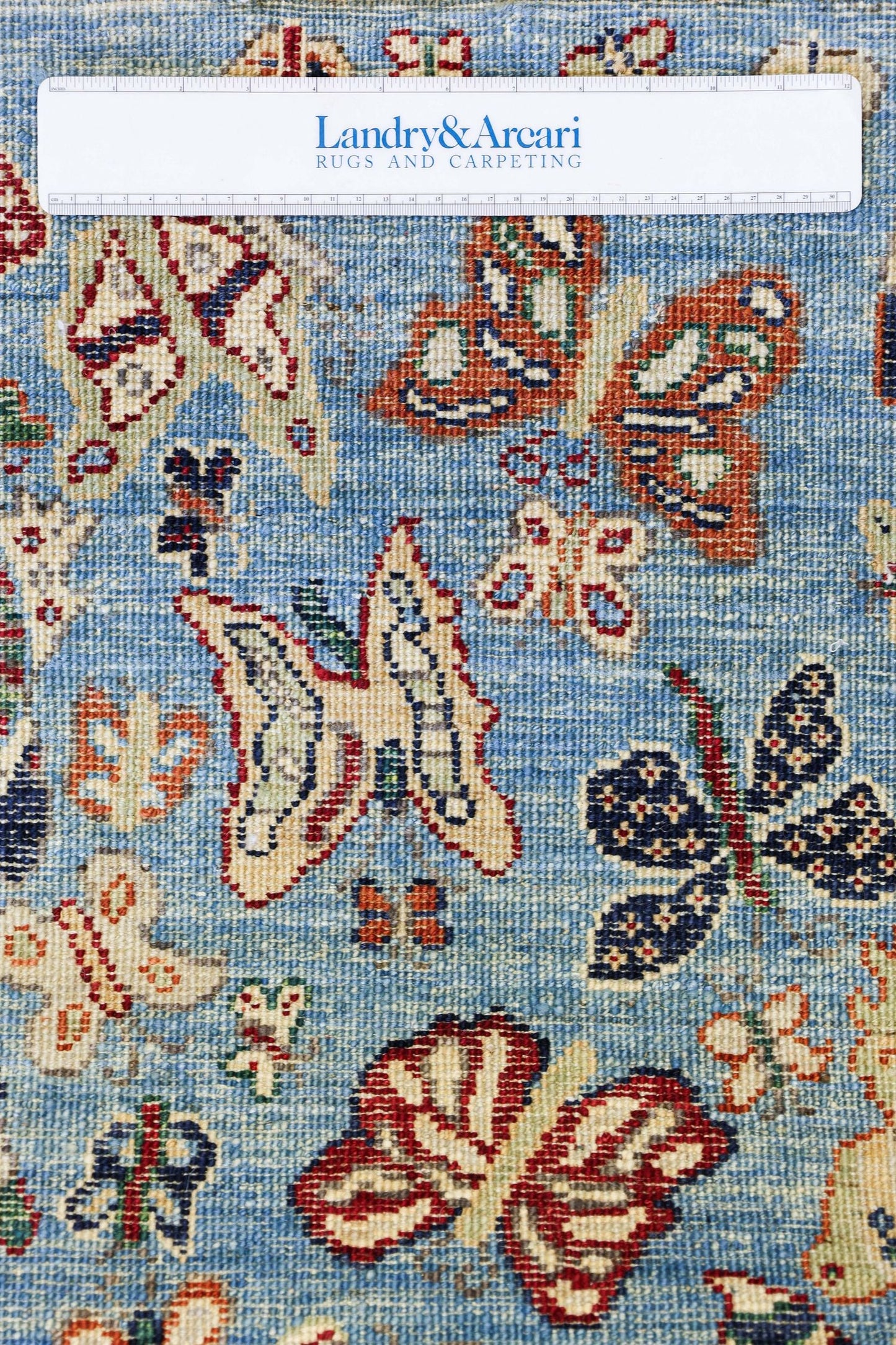 Butterfly In The Sky Handwoven Contemporary Rug, J78516