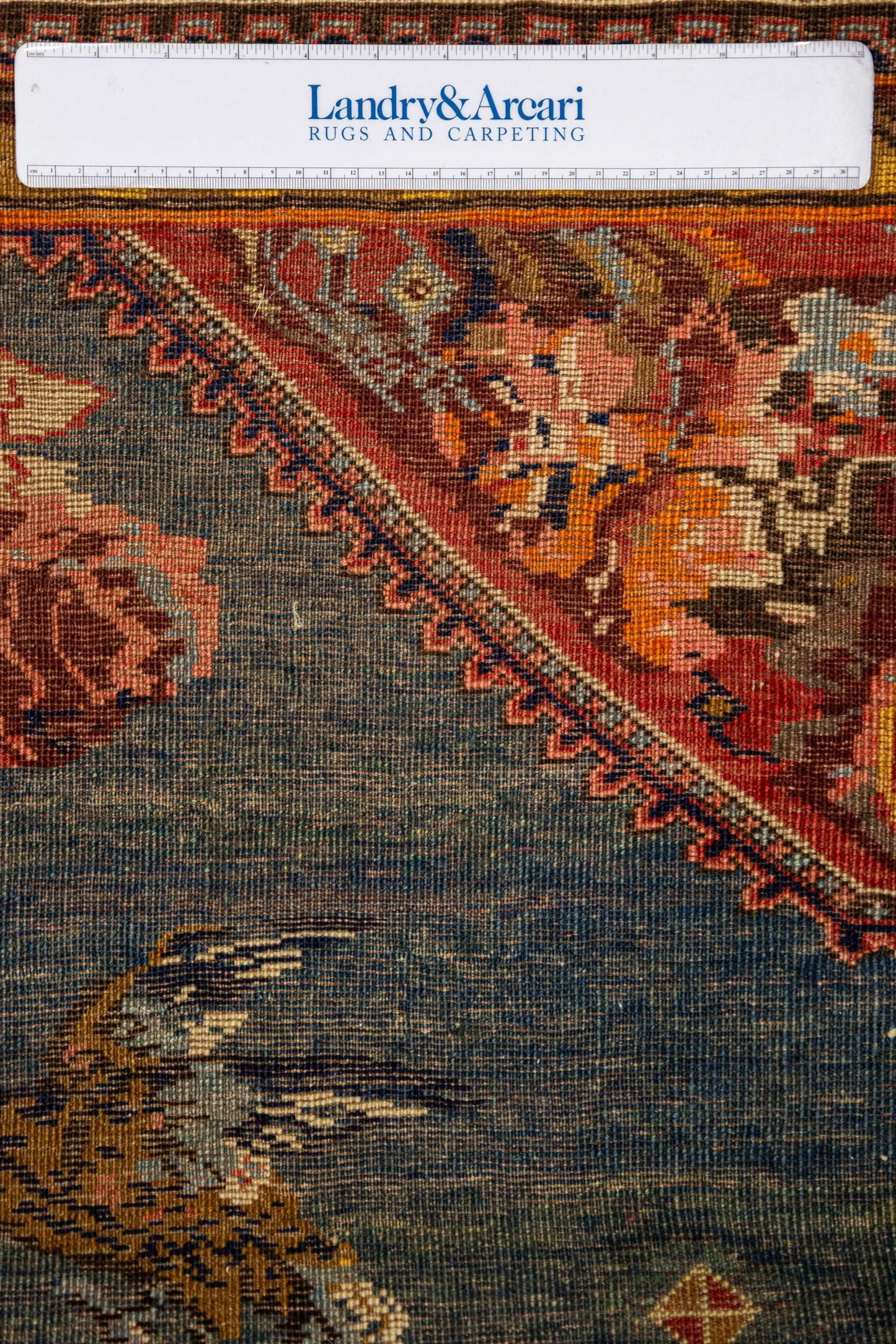 Antique Karabagh Handwoven Contemporary Rug, J87318