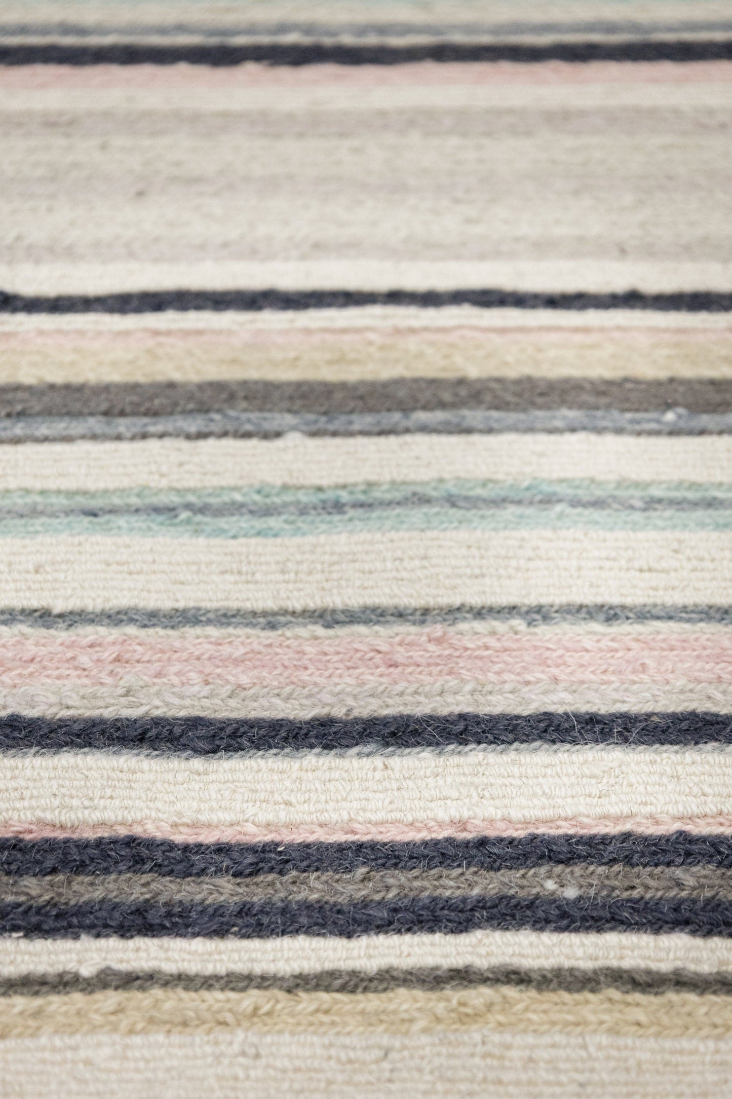 Stripe Soumak Handwoven Contemporary Rug