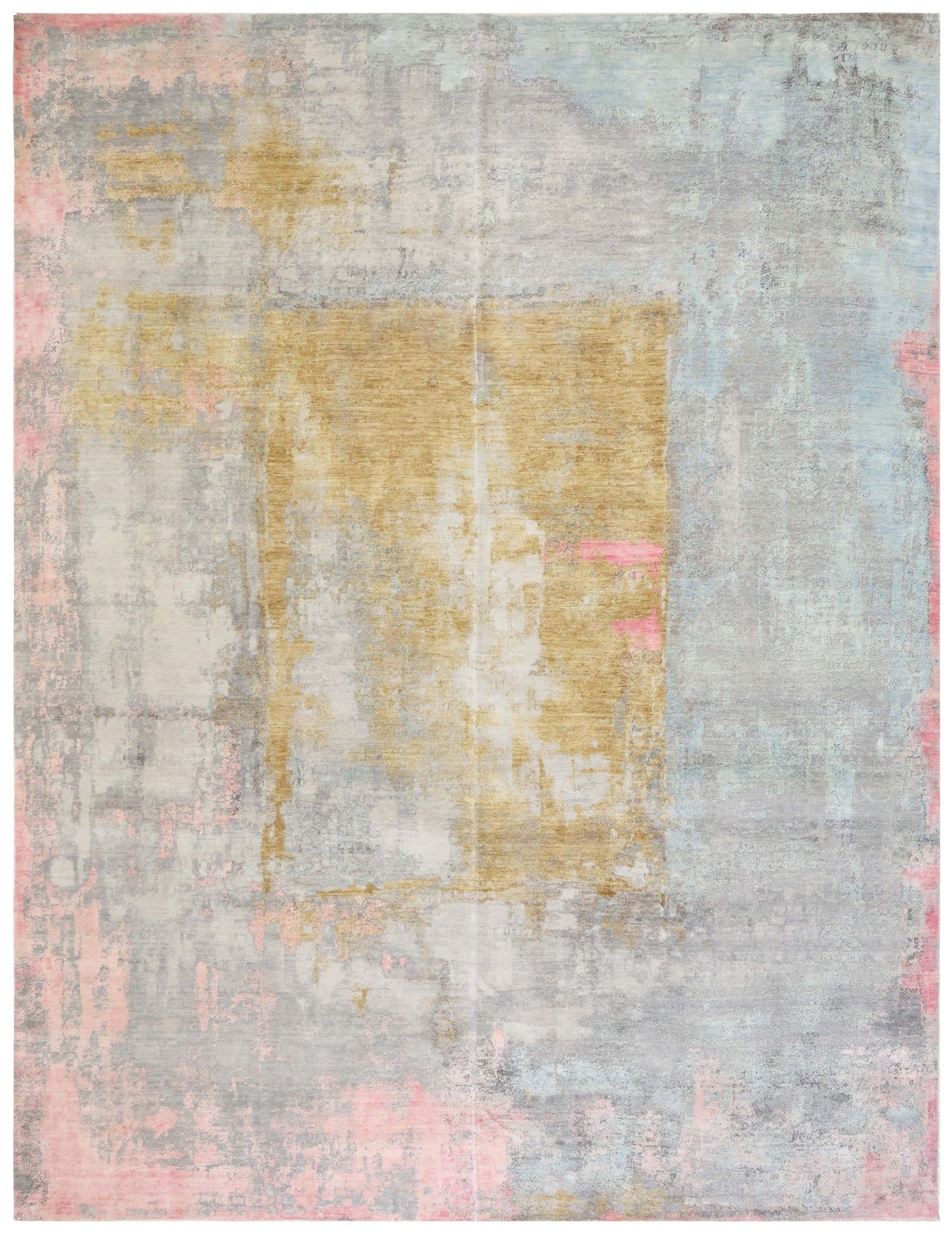 Weathered Handwoven Contemporary Rug