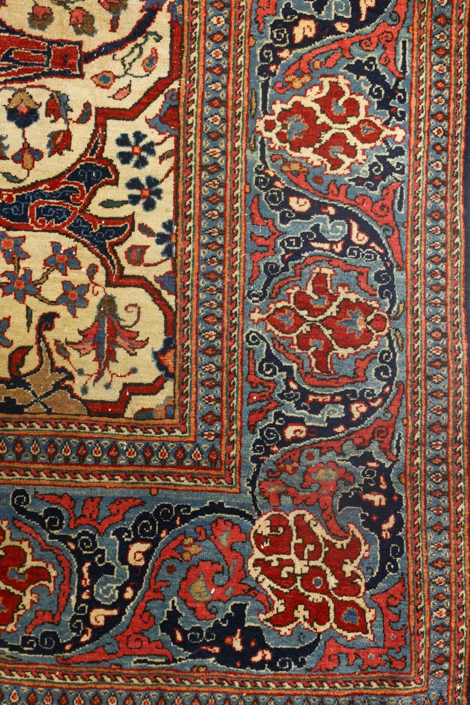 AntiqueHandwoven Traditional Rug, J70674