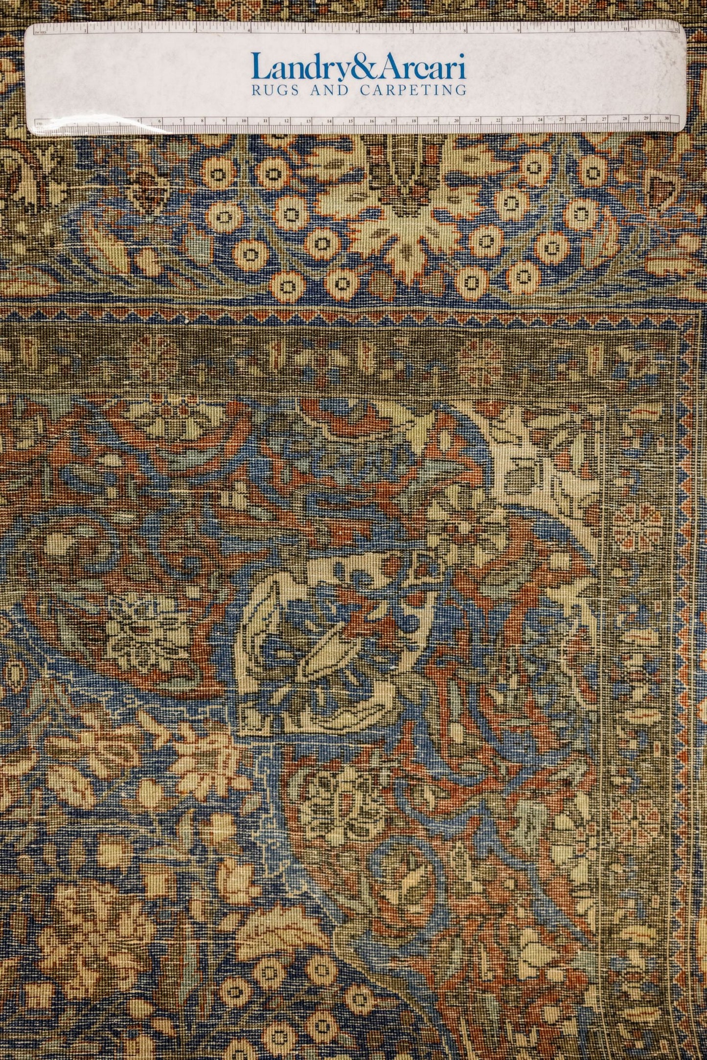 Antique Atashogoli Kashan Handwoven Traditional Rug, J88686
