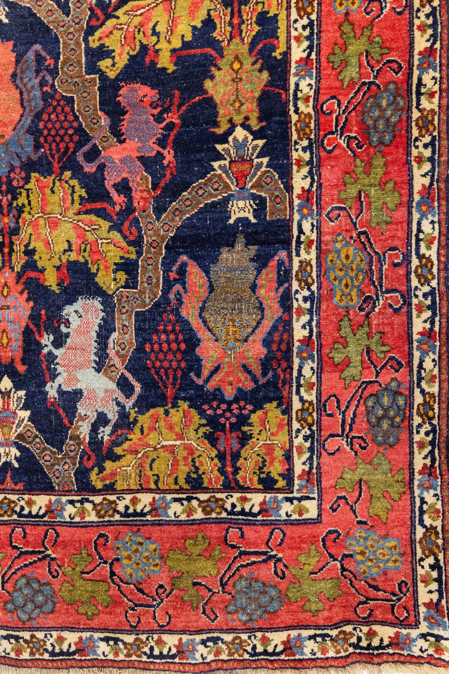 Bijar Handwoven Traditional Rug, JF8805
