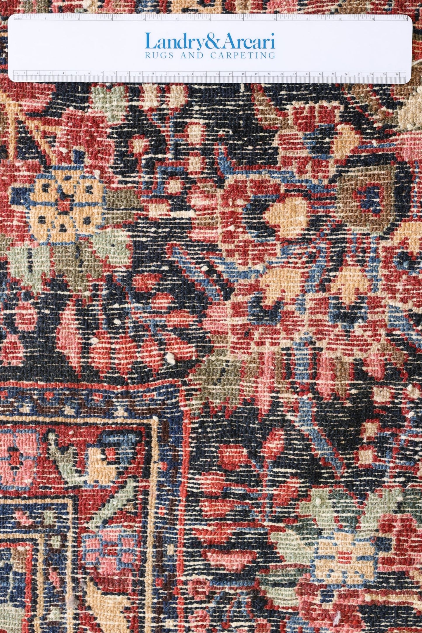 Antique Dargazine Handwoven Traditional Rug, 83648