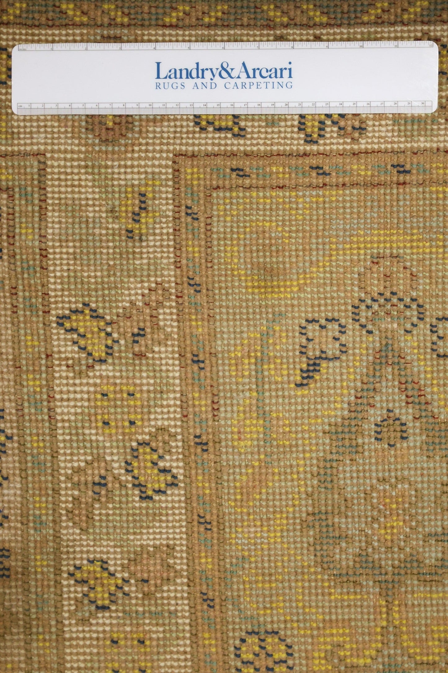 Vintage European Handwoven Traditional Rug, J68408