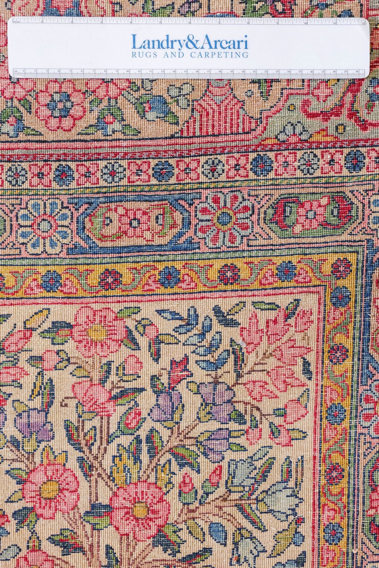 Antique Kerman Handwoven Traditional Rug, J78691