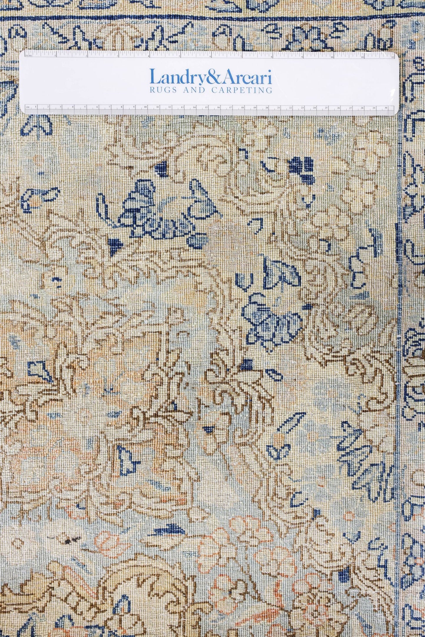 Vintage Lavar Kerman Handwoven Traditional Rug, J79435