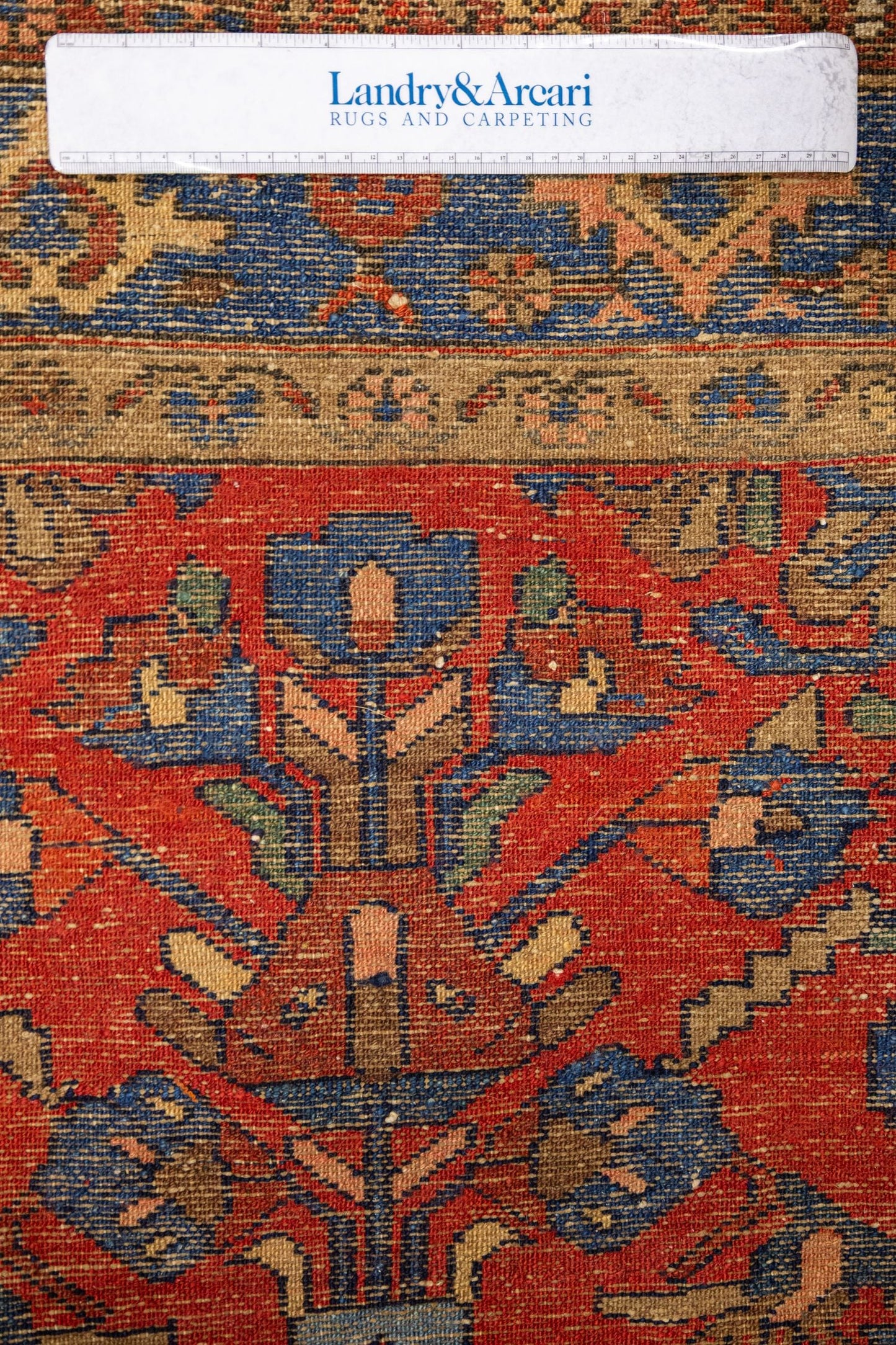 Antique Lilihan Handwoven Traditional Rug, J87195