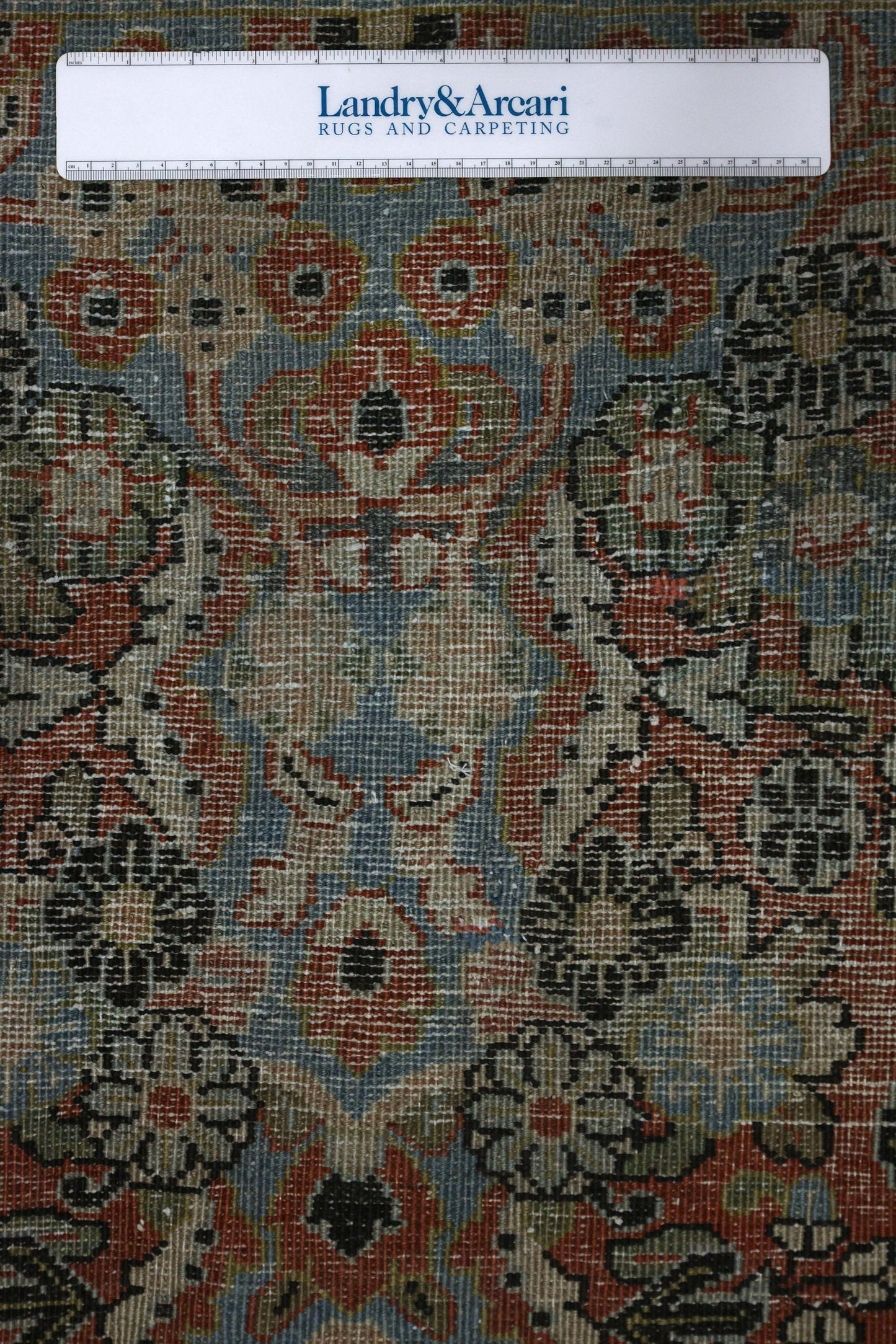 Antique Mahal Handwoven Traditional Rug, J77226