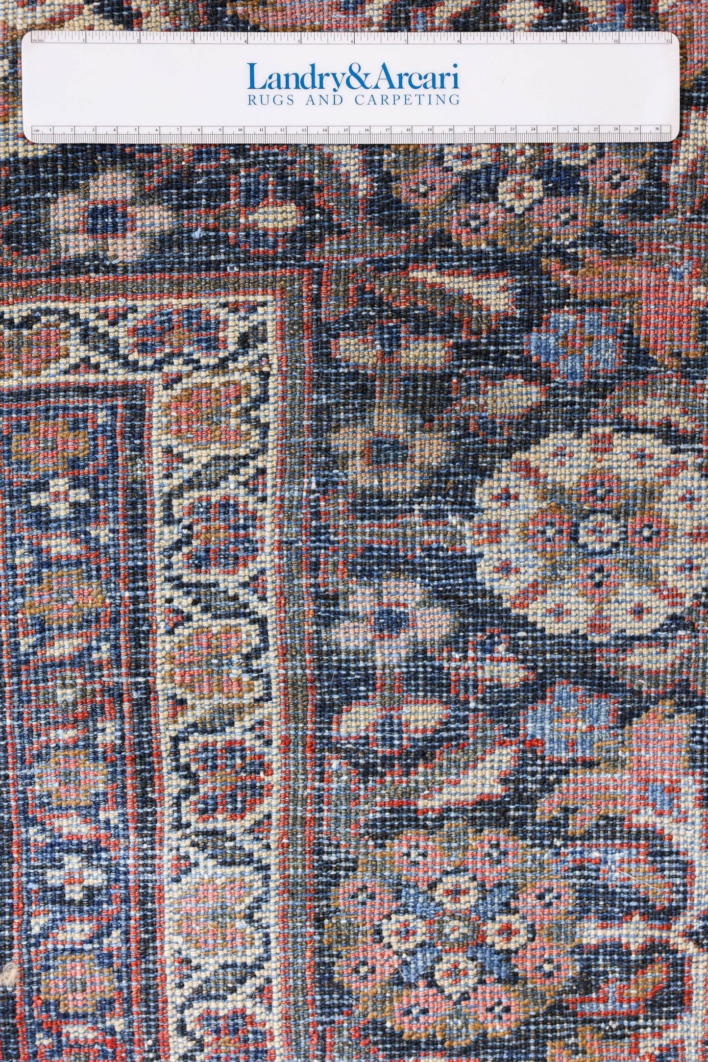 Vintage Mahal Handwoven Traditional Rug, J79421