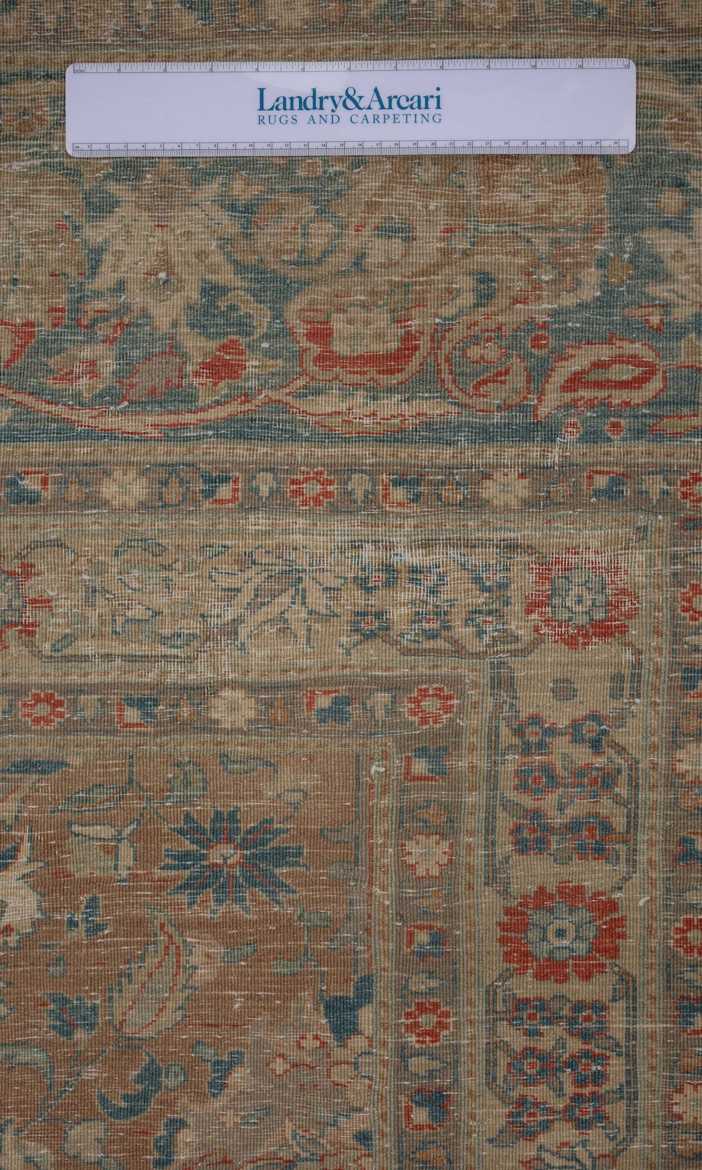 Vintage Tabriz Handwoven Traditional Rug, J73232