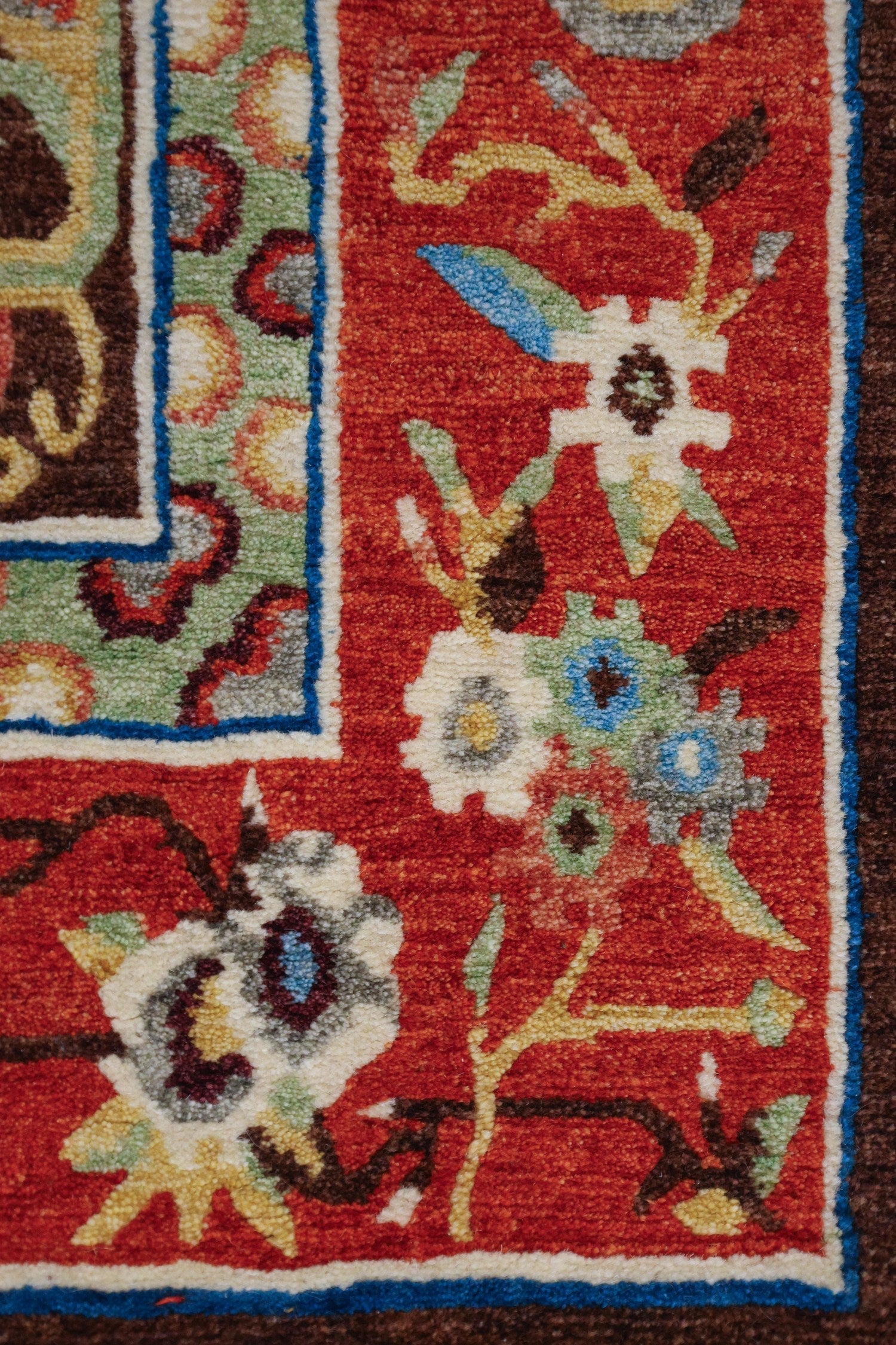 Tibetan Lotus Handwoven Traditional Rug, J70441