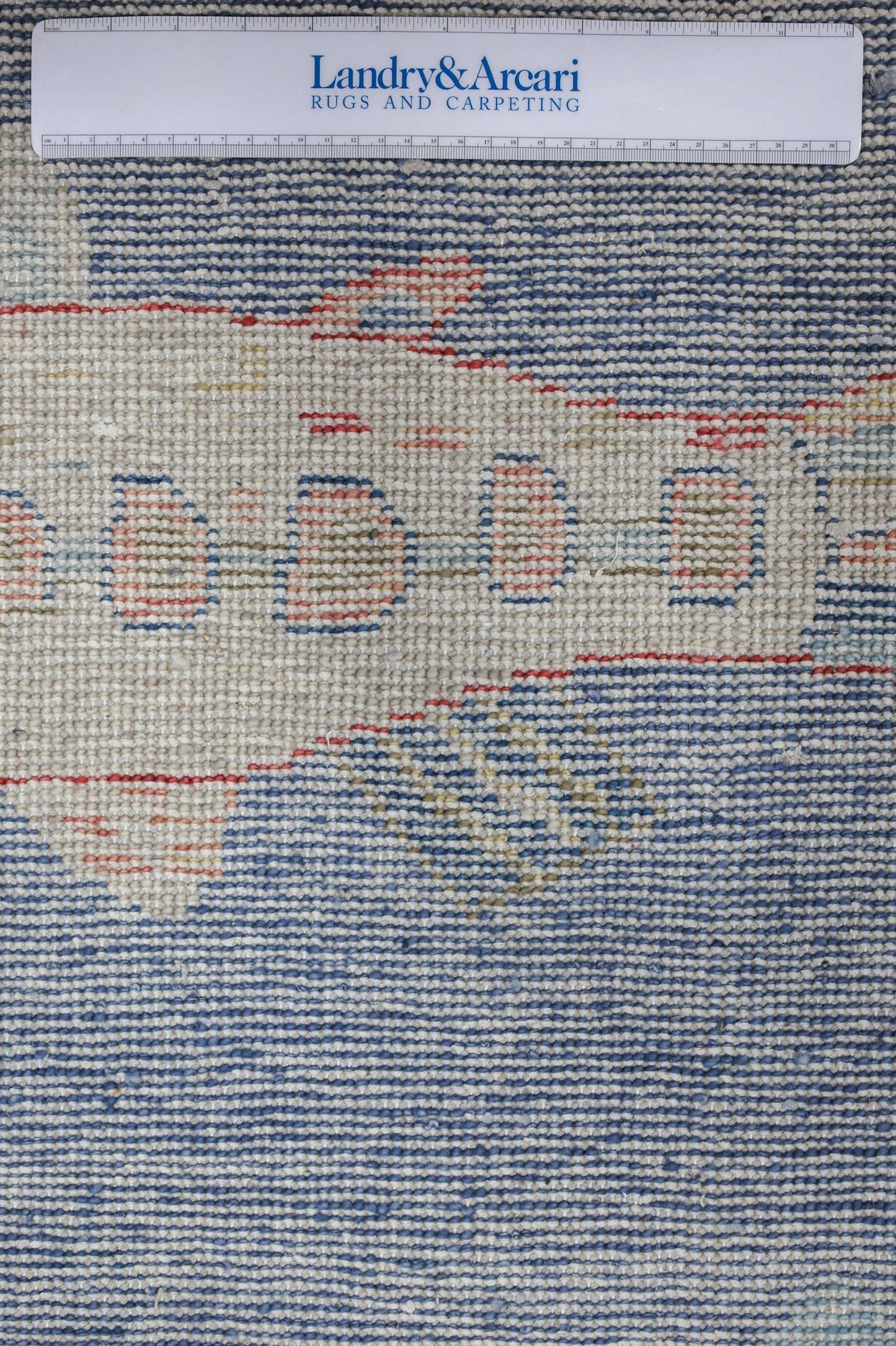 Large Fish Handwoven Transitional Rug, J71403