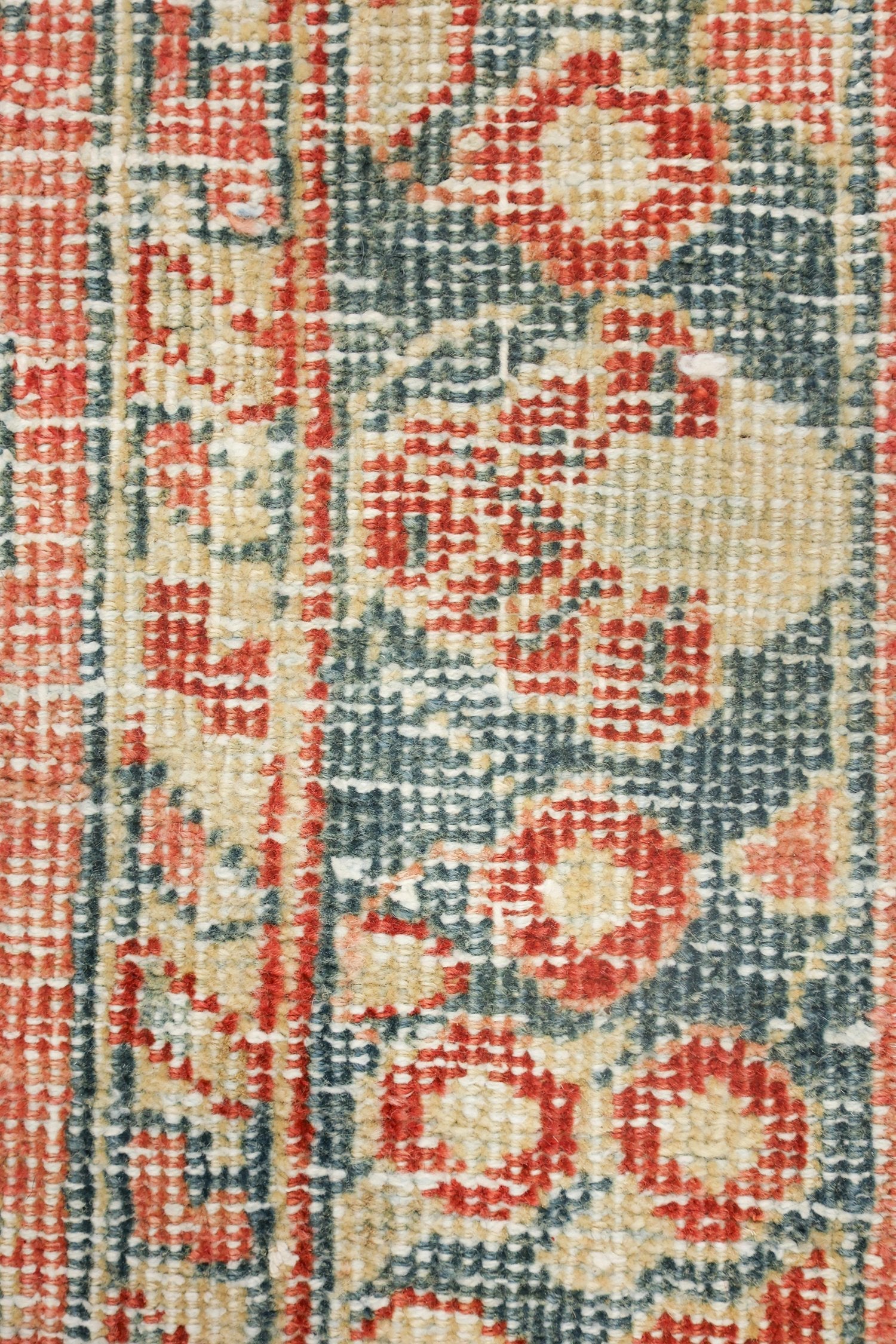 Vintage Mahal Sarouk Handwoven Transitional Rug, J73169