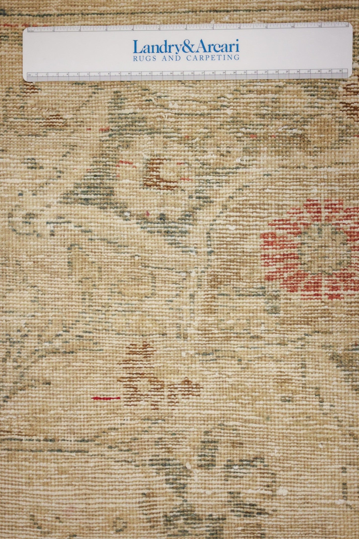 Vintage Mashad Handwoven Transitional Rug, J69225
