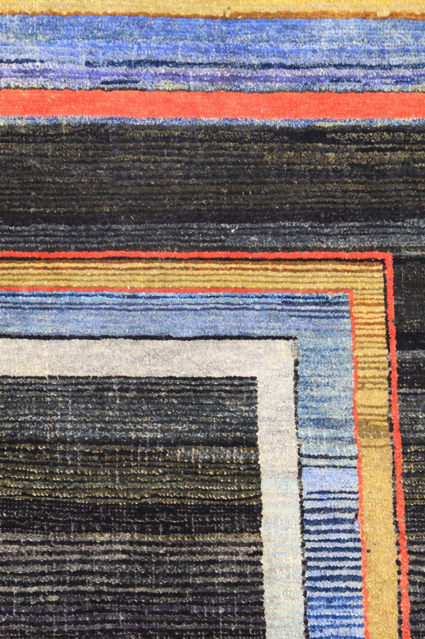 Open Field Handwoven Transitional Rug, J70151