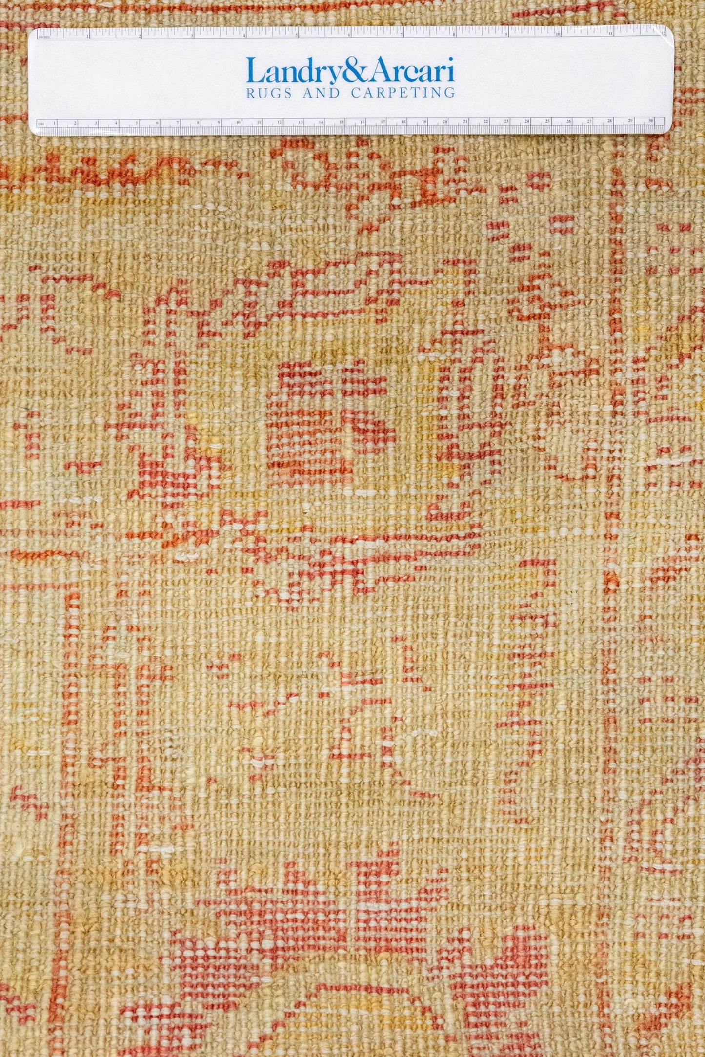 Vintage Oushak Handwoven Transitional Rug, J86140