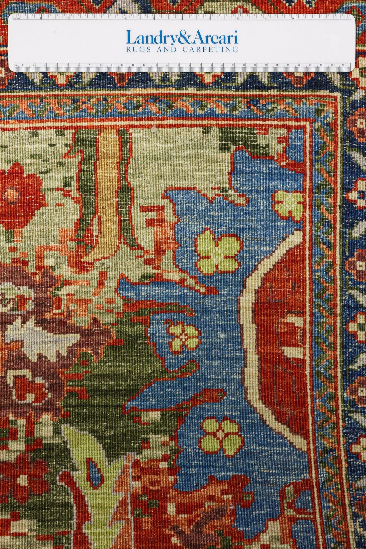 Palmette Handwoven Transitional Rug, J81113