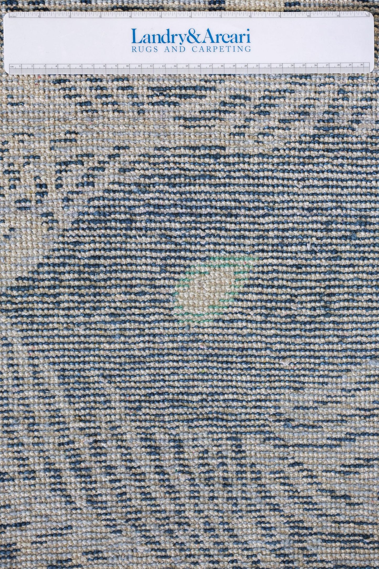 Peacock Feather Handwoven Transitional Rug, J79986