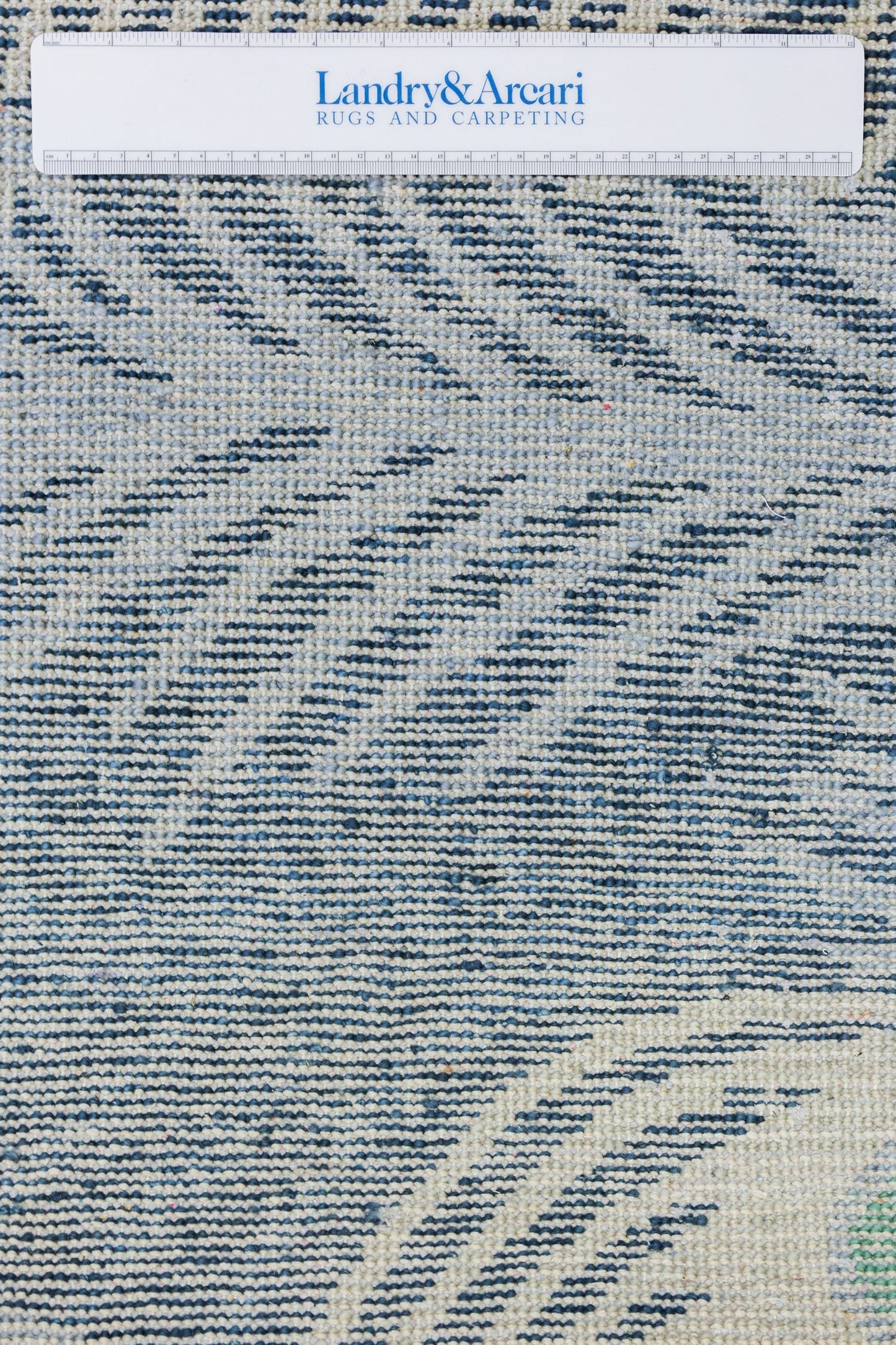 Peacock Feather Handwoven Transitional Rug, J79994