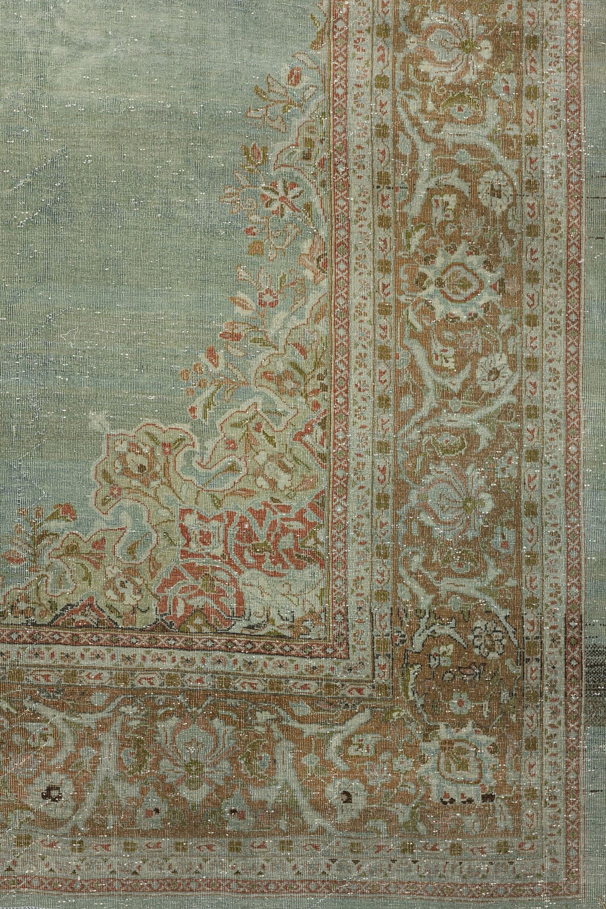 Vintage Tabriz Handwoven Transitional Rug, J81293
