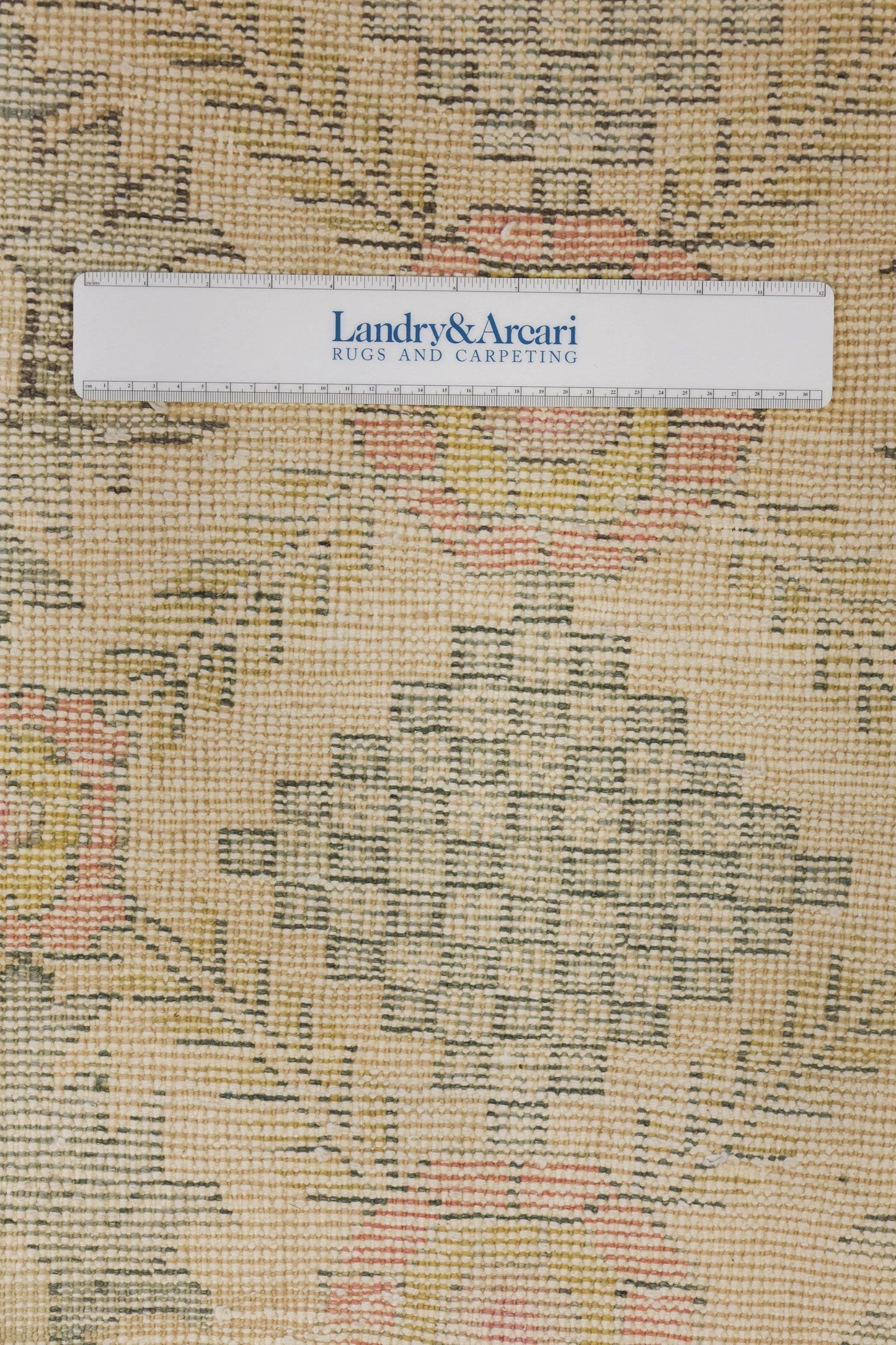 Vintage Varos Handwoven Transitional Rug, J77819