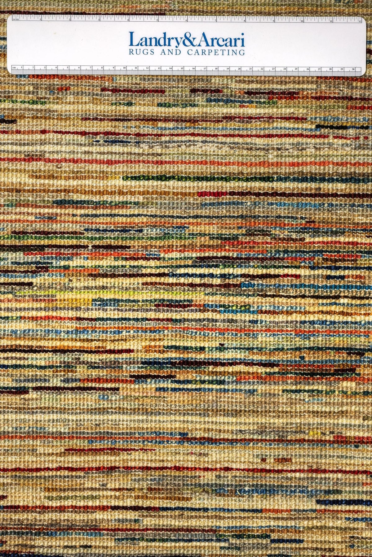Abrash Handwoven Tribal Rug, J79529