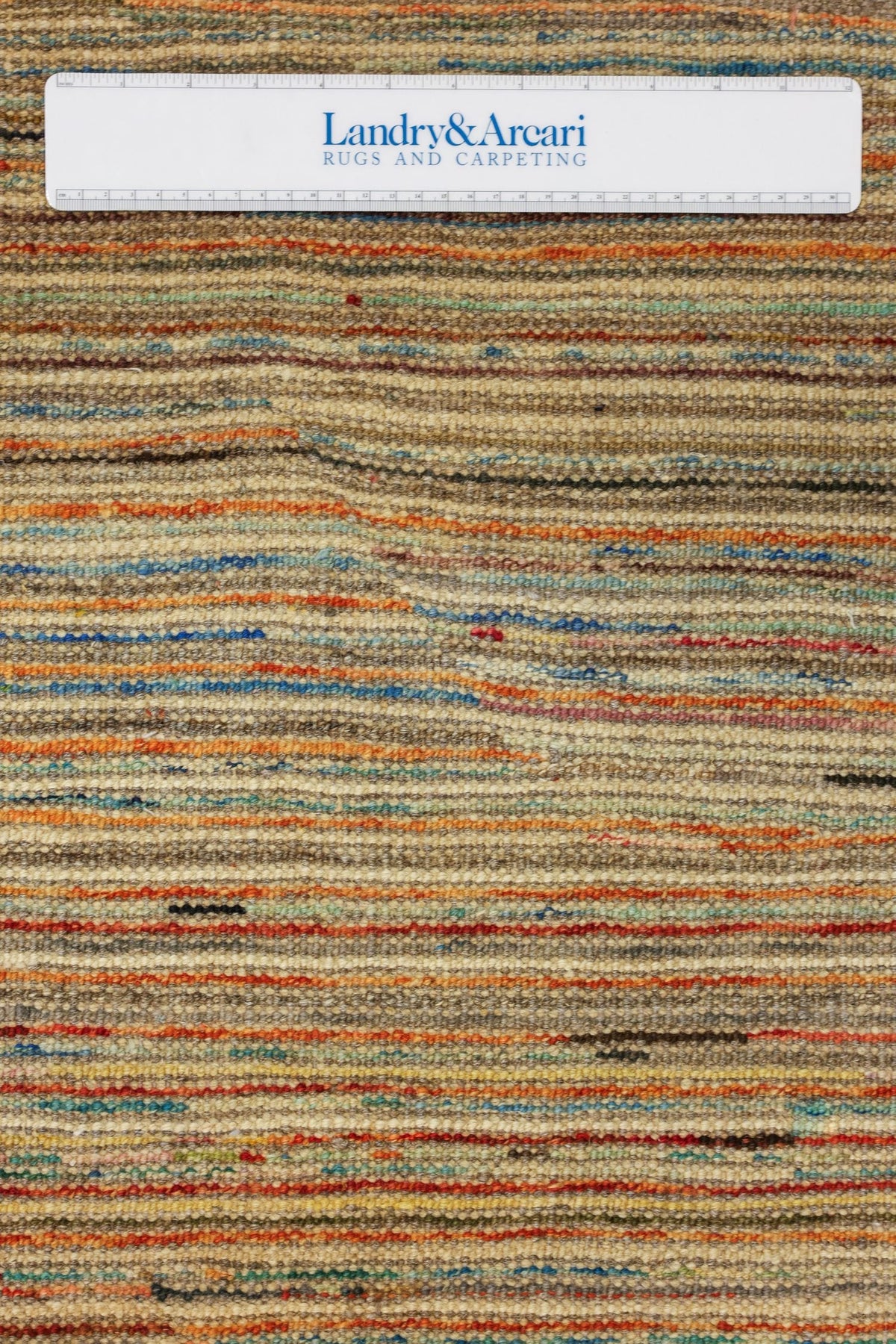 Abrash Handwoven Tribal Rug, J79534