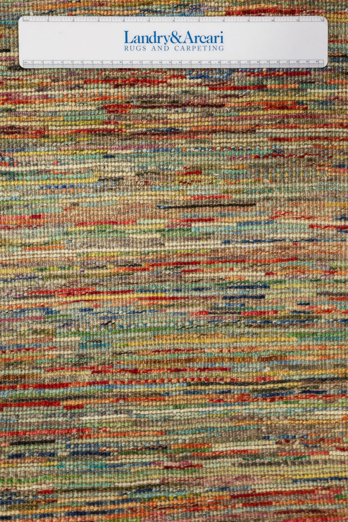 Abrash Handwoven Tribal Rug, J79541