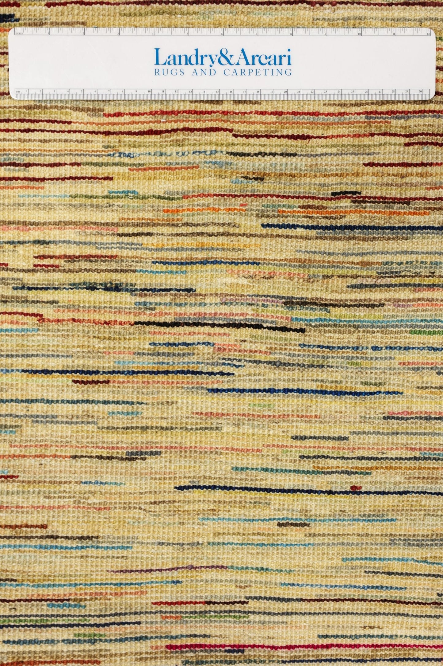 Abrash Handwoven Tribal Rug, J79545