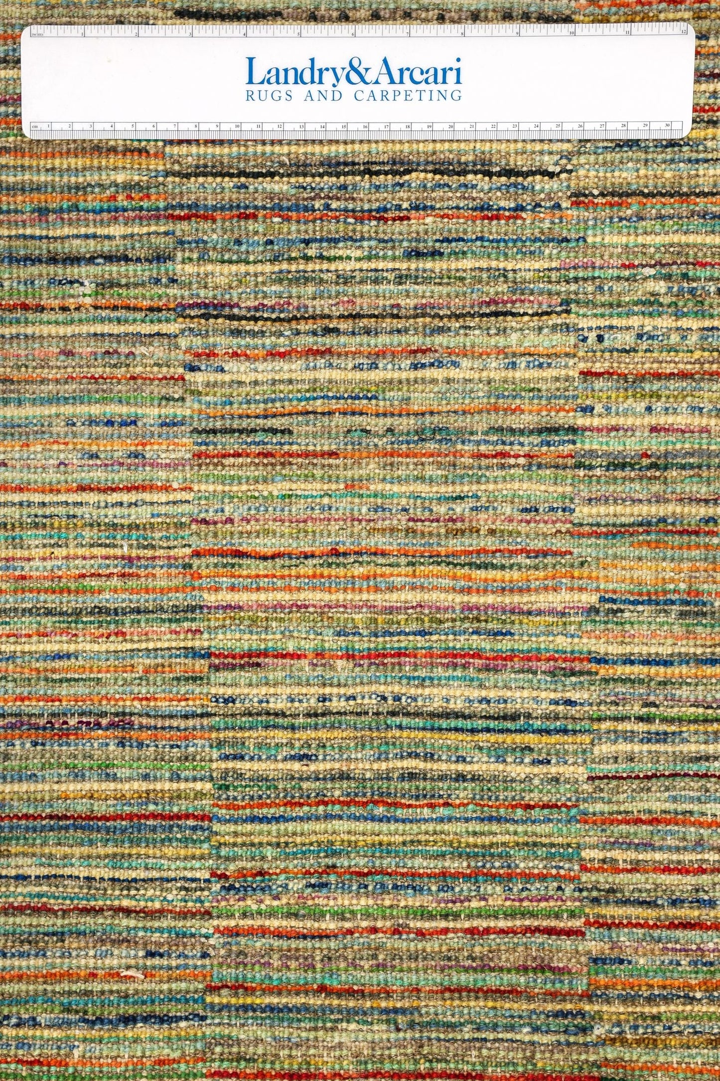 Abrash Handwoven Tribal Rug, J79561