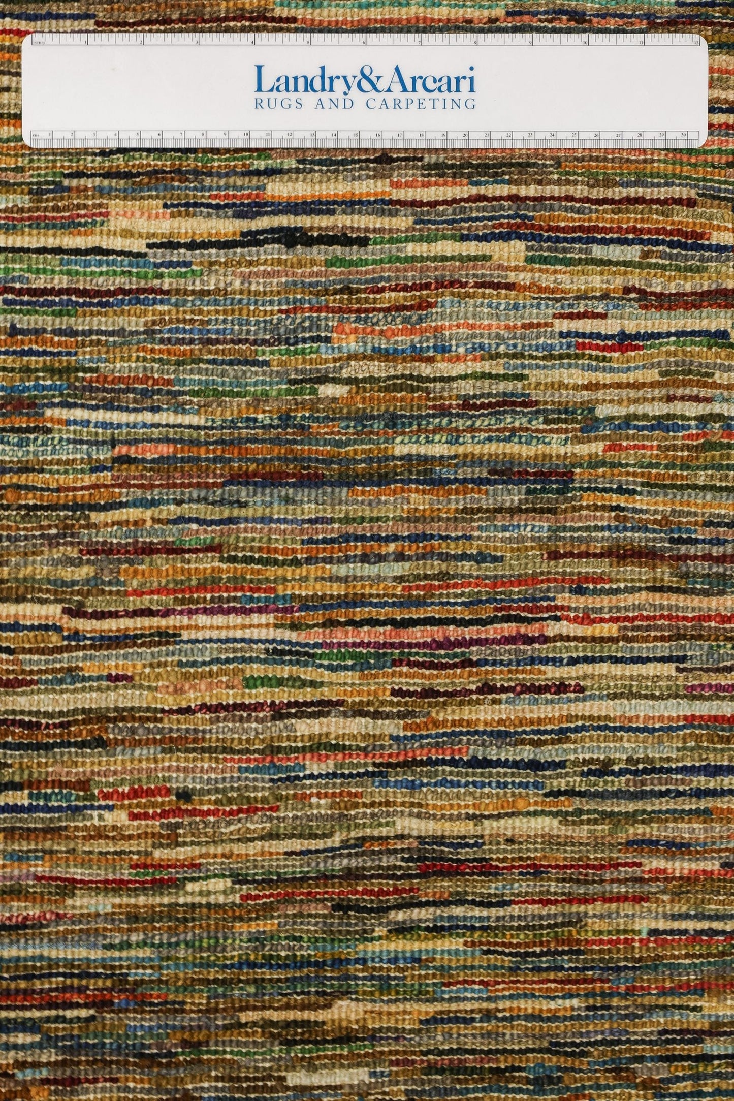 Abrash Handwoven Tribal Rug, J79562