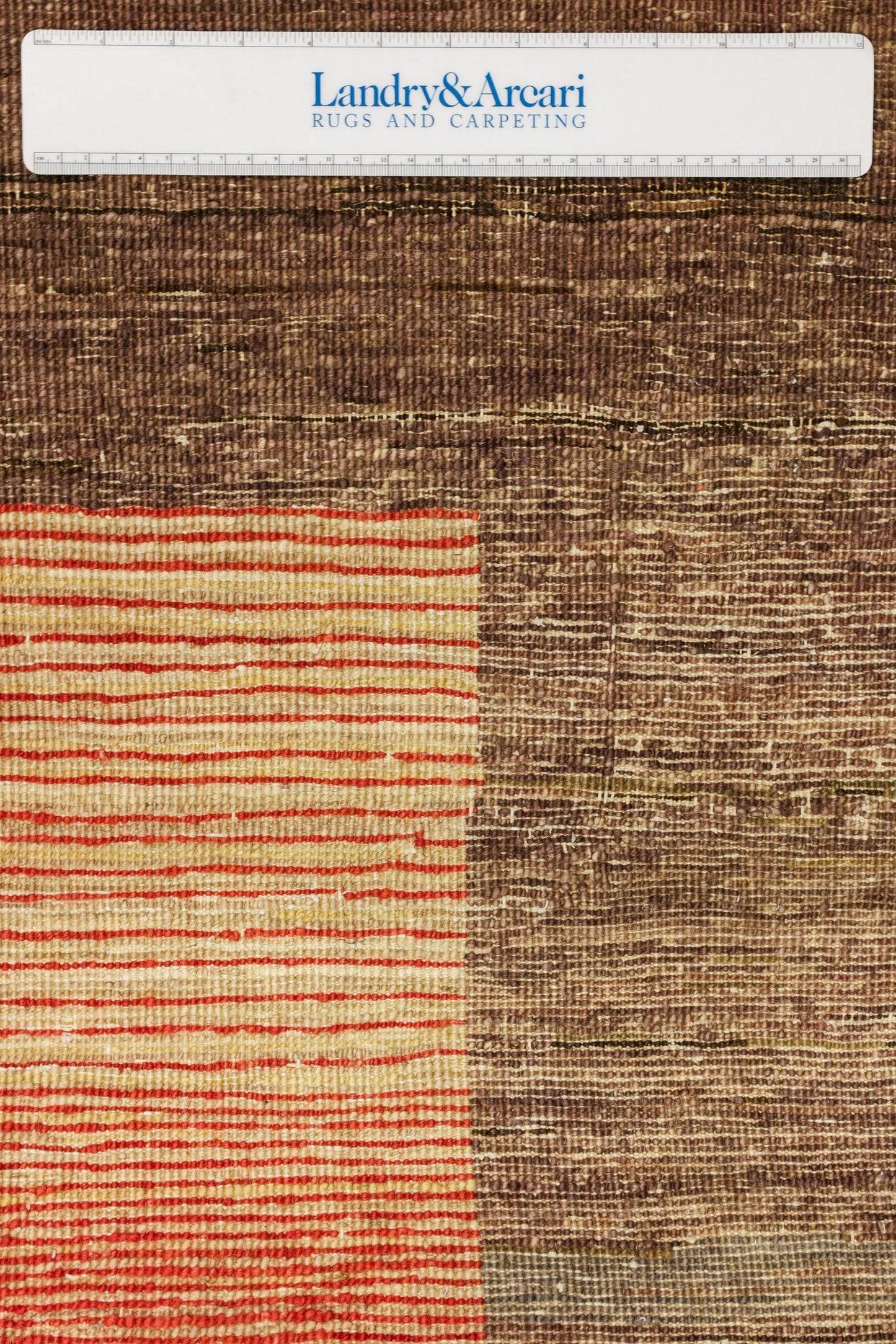 Abrash Handwoven Tribal Rug, J79586