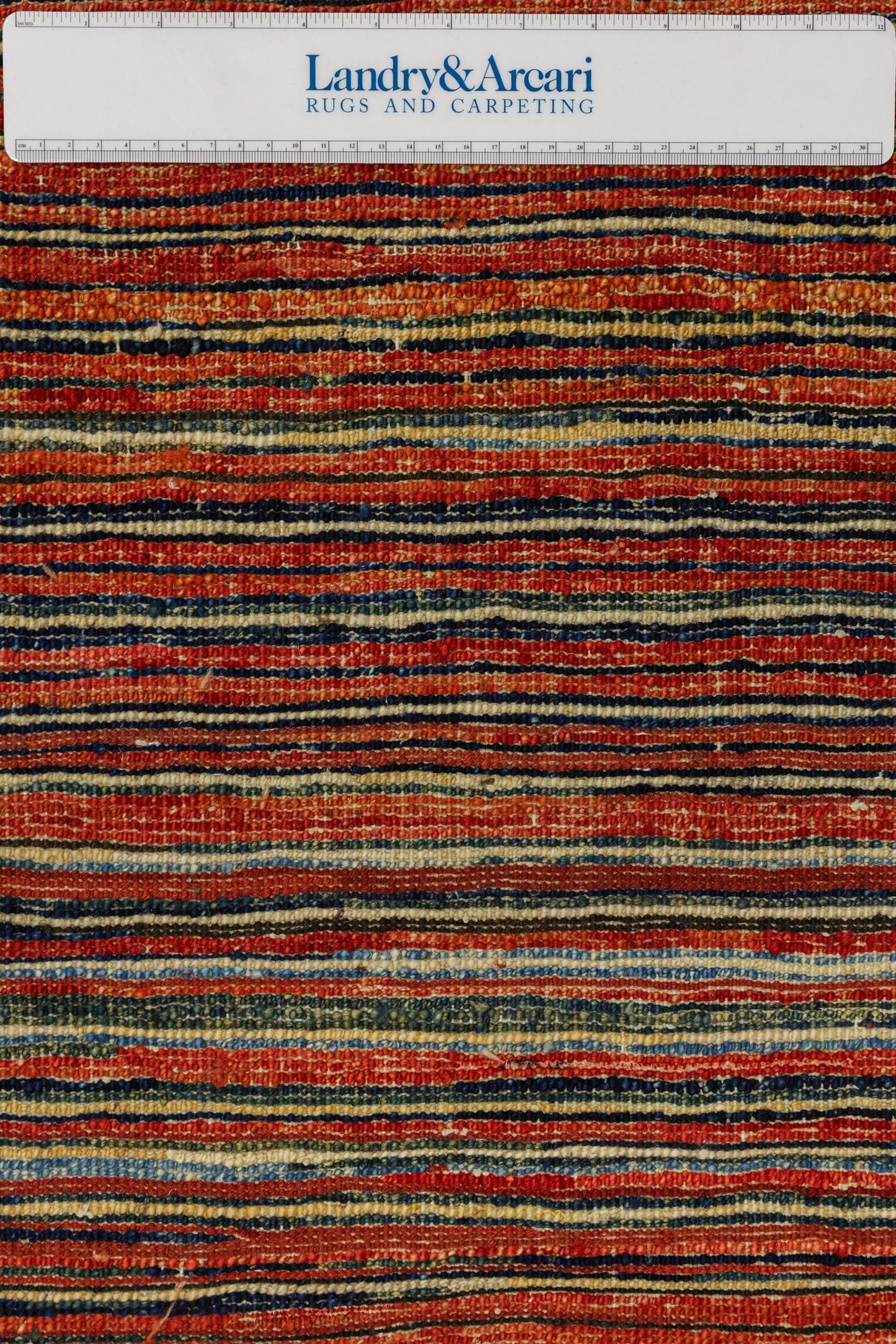 Abrash Handwoven Tribal Rug, J79602