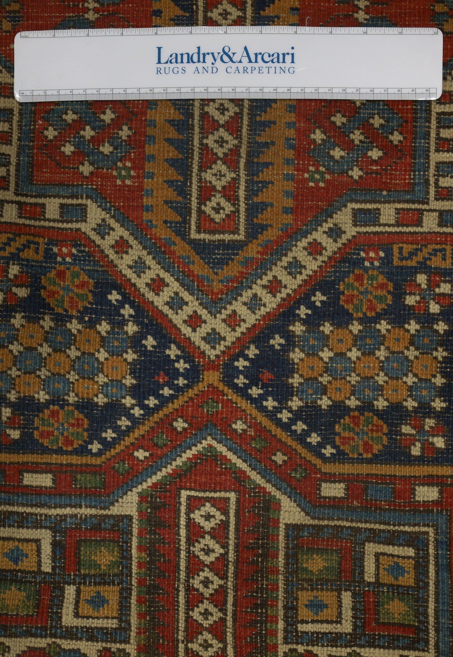 Antique Akstafa Handwoven Tribal Rug, J71063