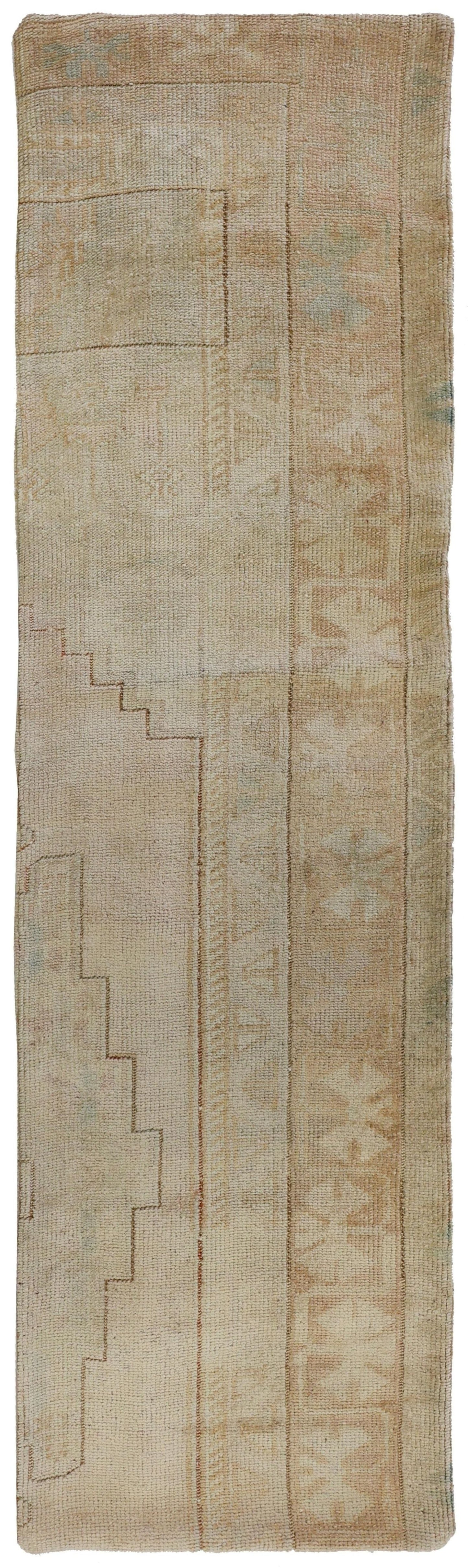 Vintage Anatolian Handwoven Tribal Rug