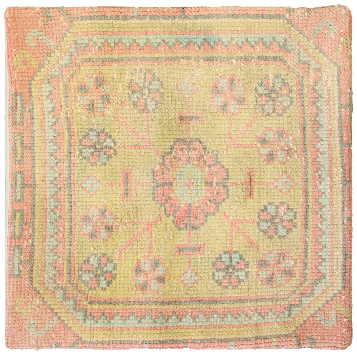 Vintage Anatolian Handwoven Tribal Rug