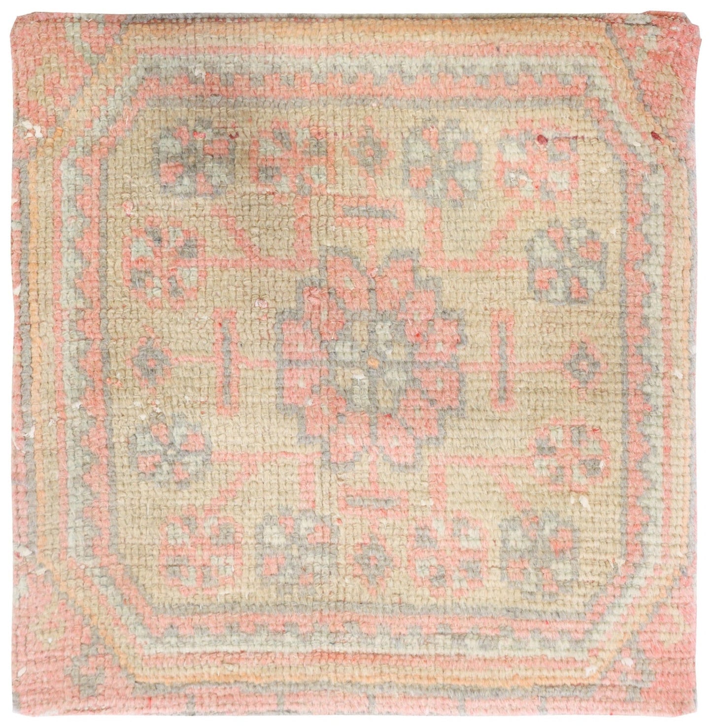 Vintage Anatolian Handwoven Tribal Rug