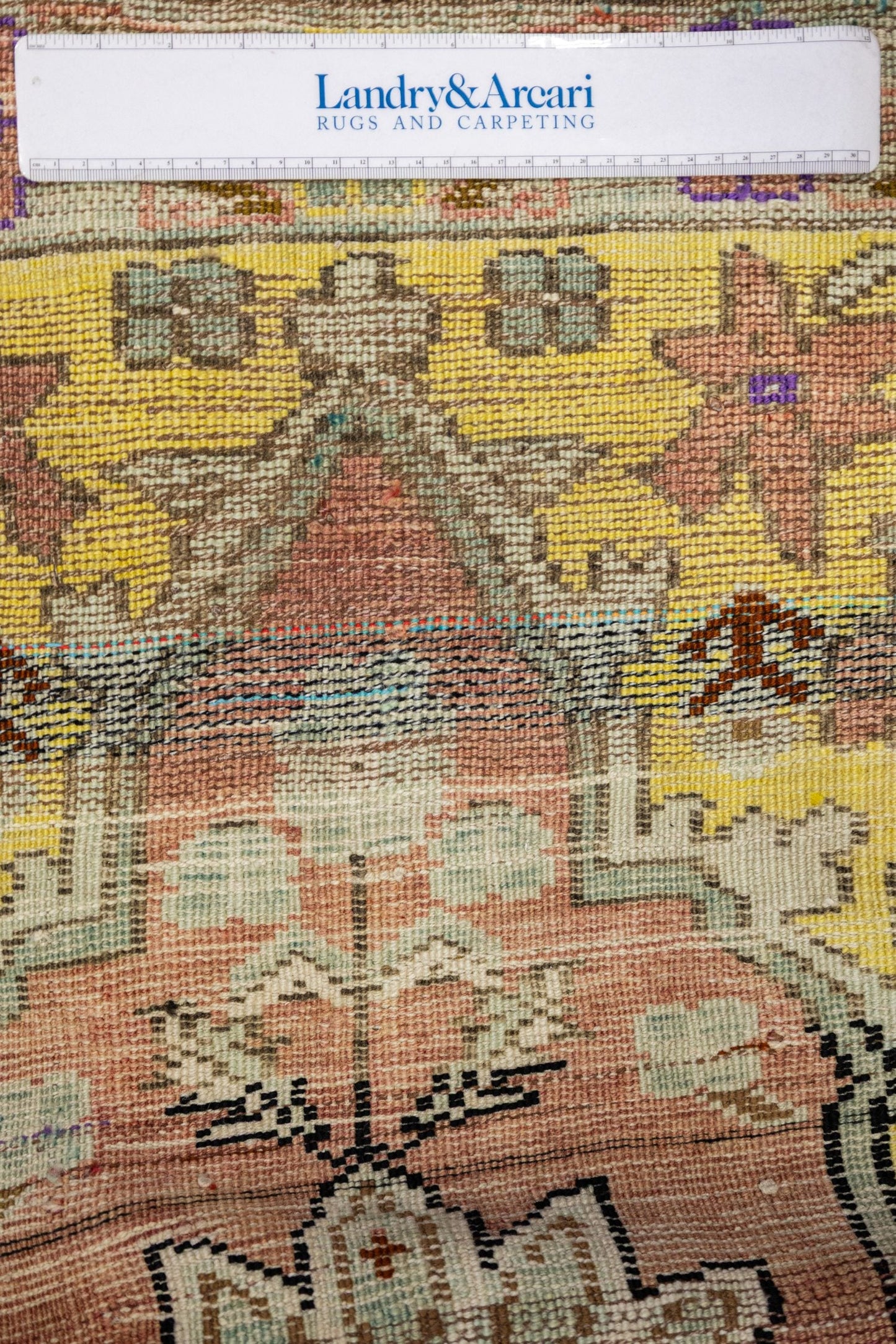 Vintage Anatolian Handwoven Tribal Rug, J88017