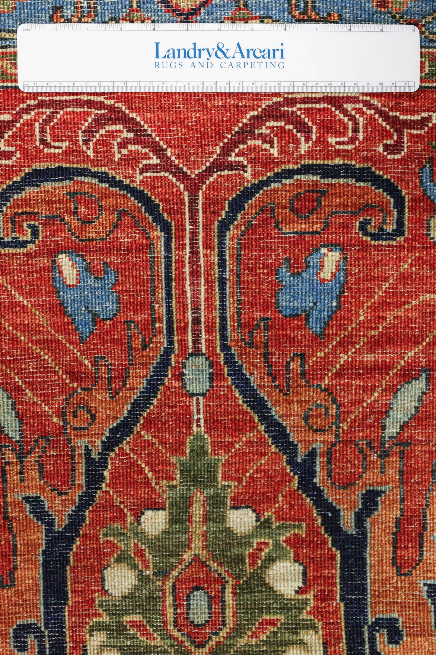 Arabesque Handwoven Tribal Rug, J79801