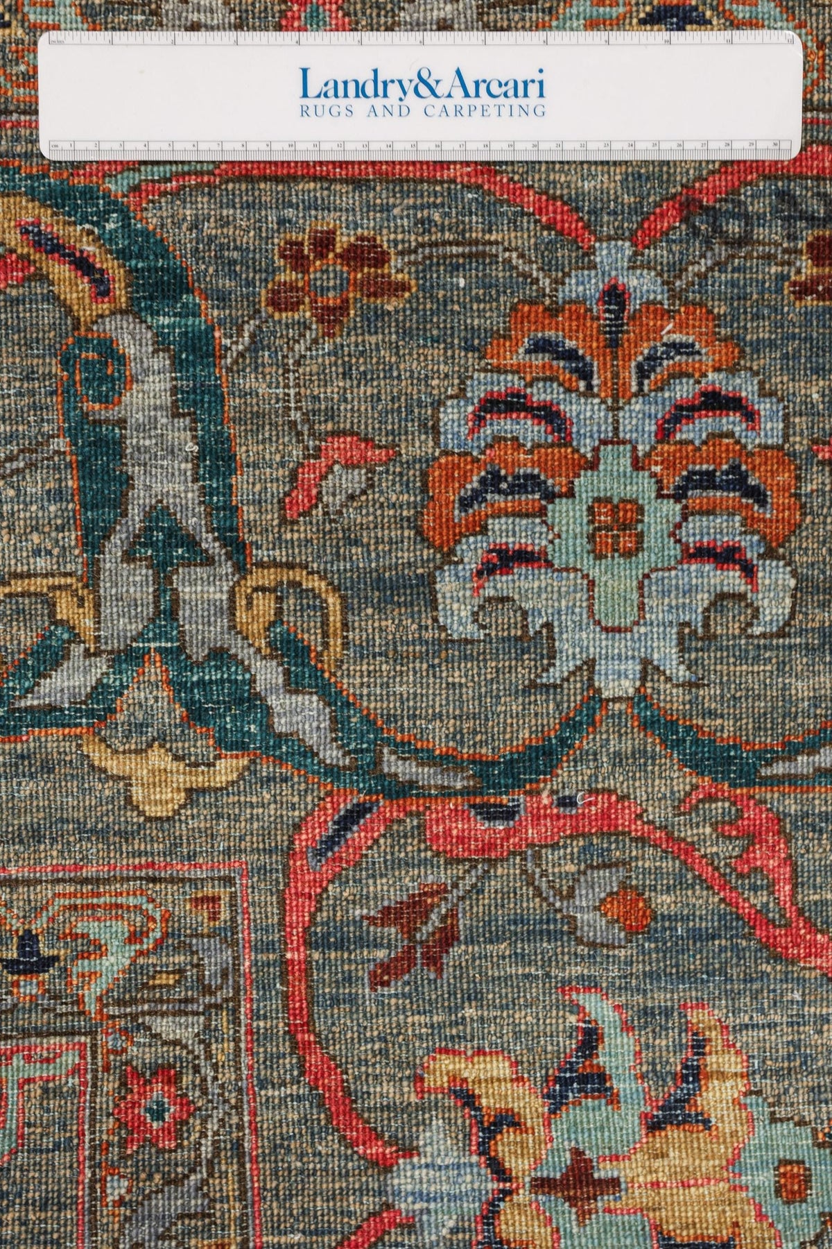 Arabesque Handwoven Tribal Rug, J81063