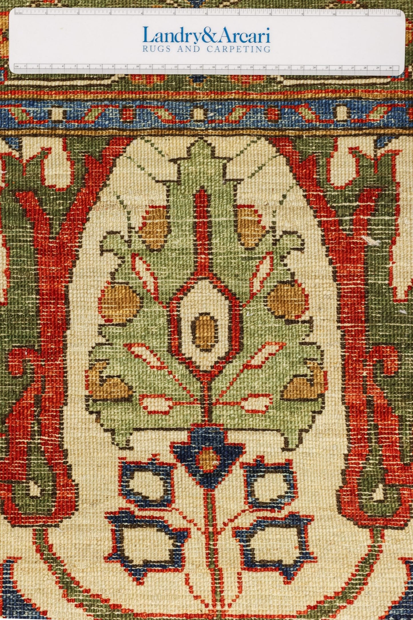 Arabesque Handwoven Tribal Rug, J81092