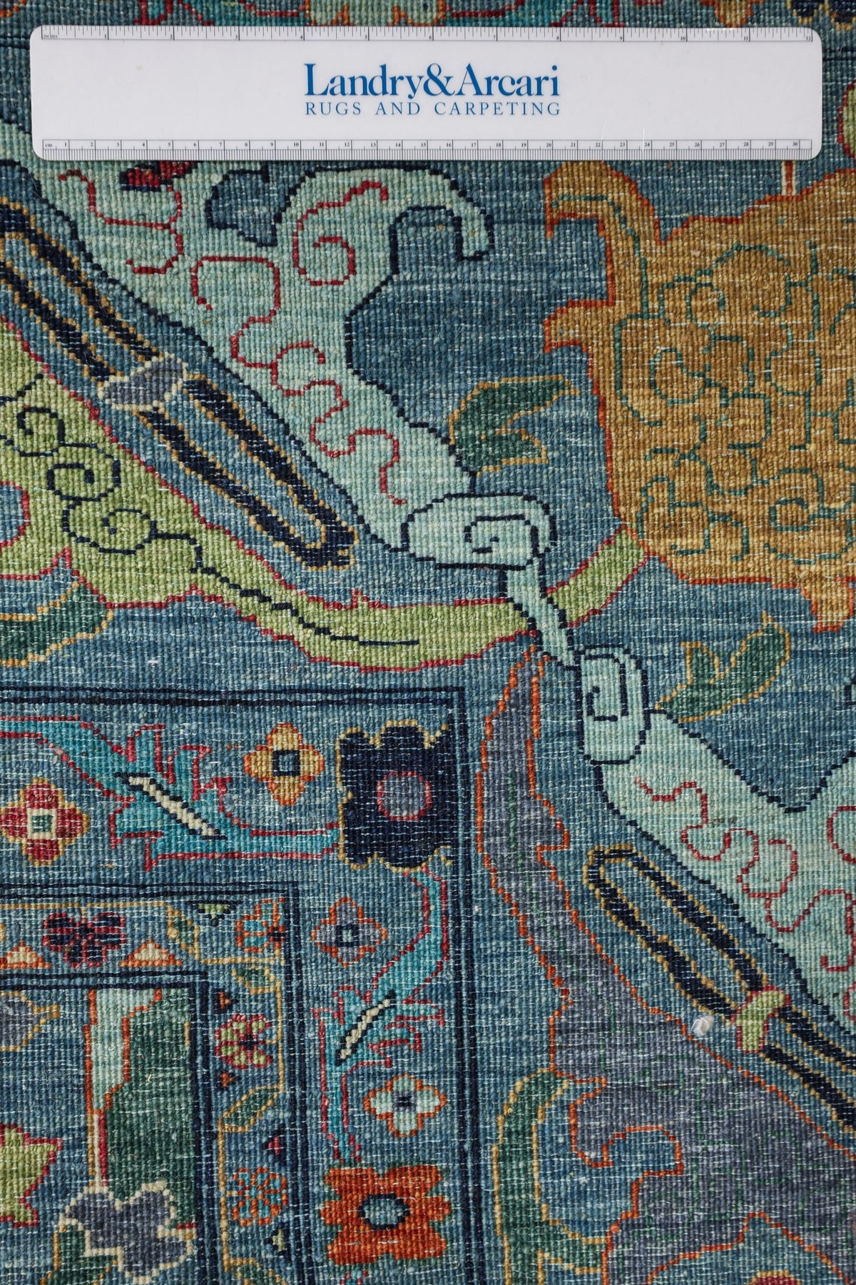 Arabesque Handwoven Tribal Rug, J81098