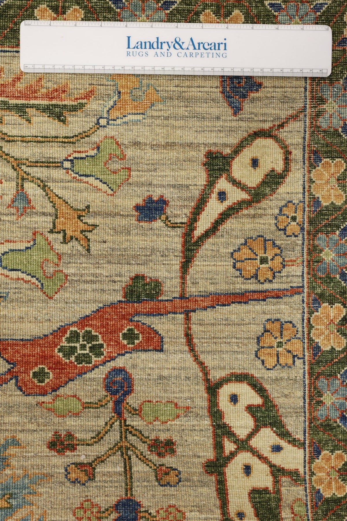 Arabesque Handwoven Tribal Rug, J81103