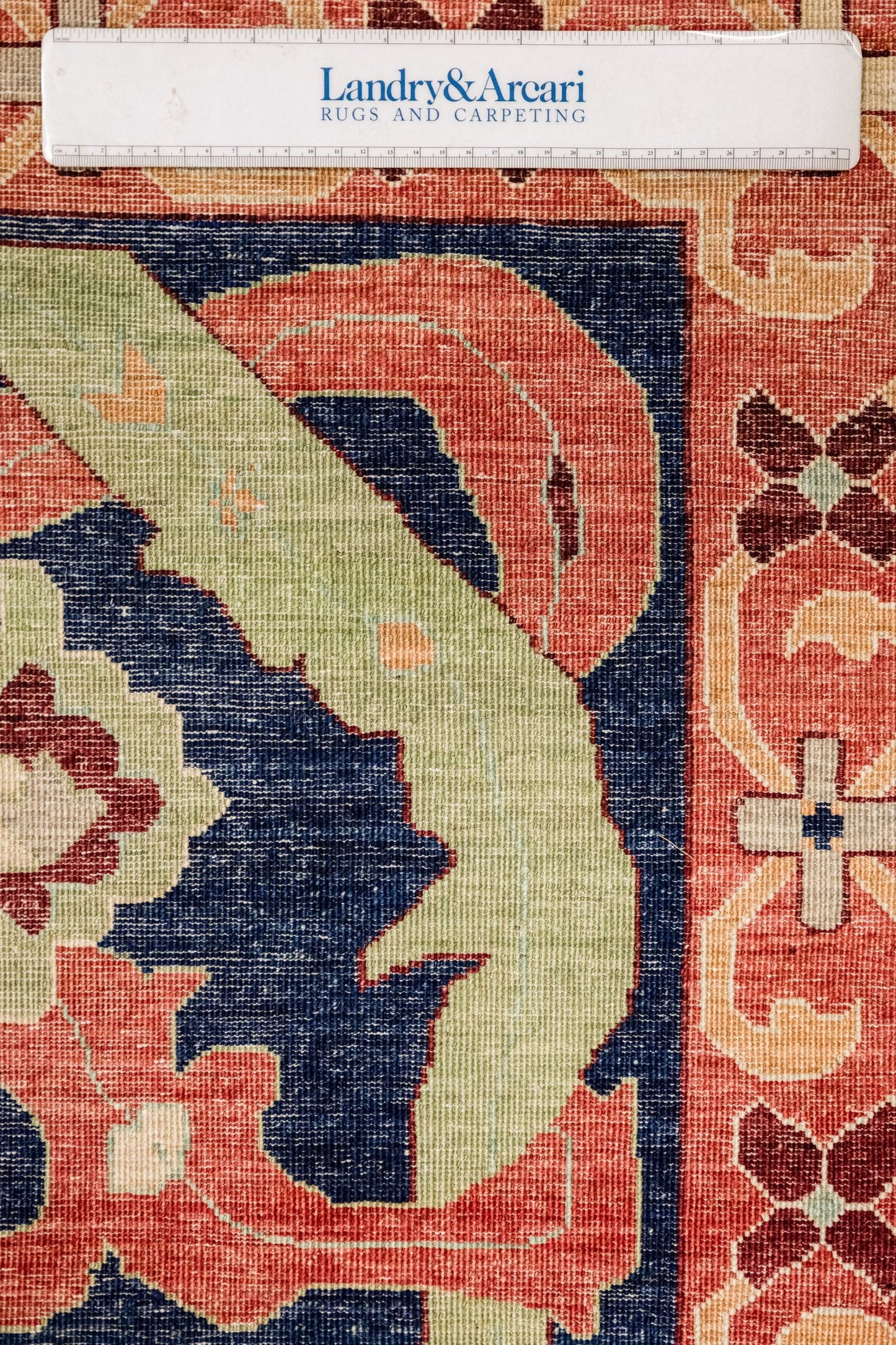 Arabesque Handwoven Tribal Rug, J87123