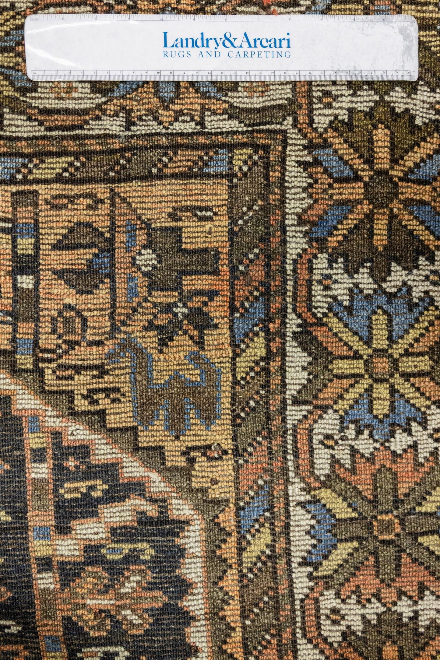 Vintage Bakhtiari Handwoven Tribal Rug, J89124