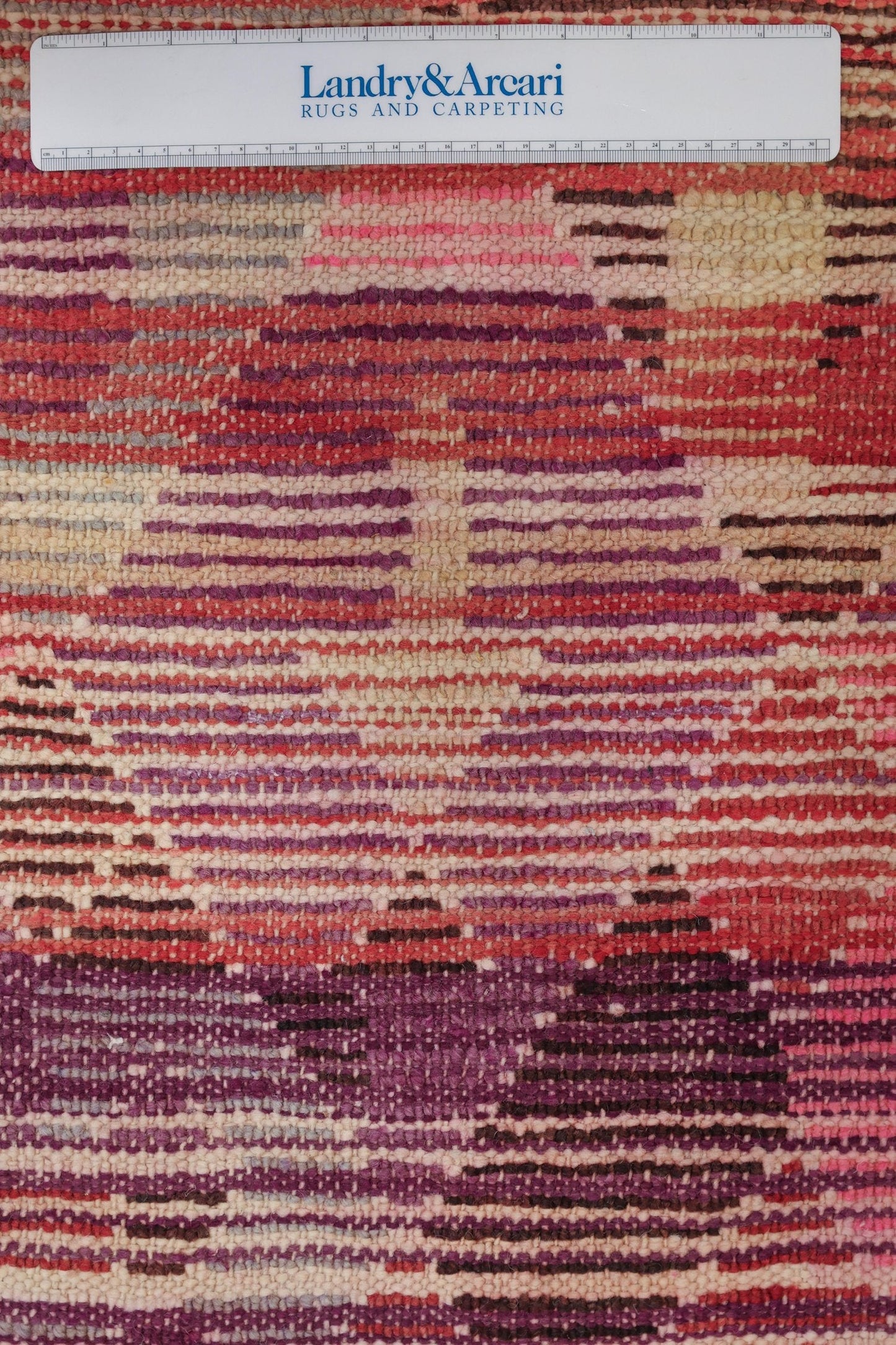 Vintage Berber Handwoven Tribal Rug, J62378